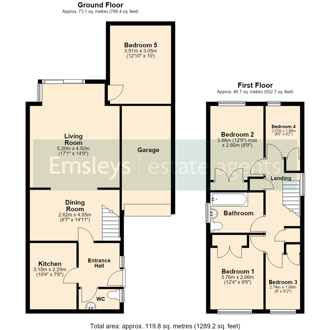9, Marsett Way, Leeds floorplan
