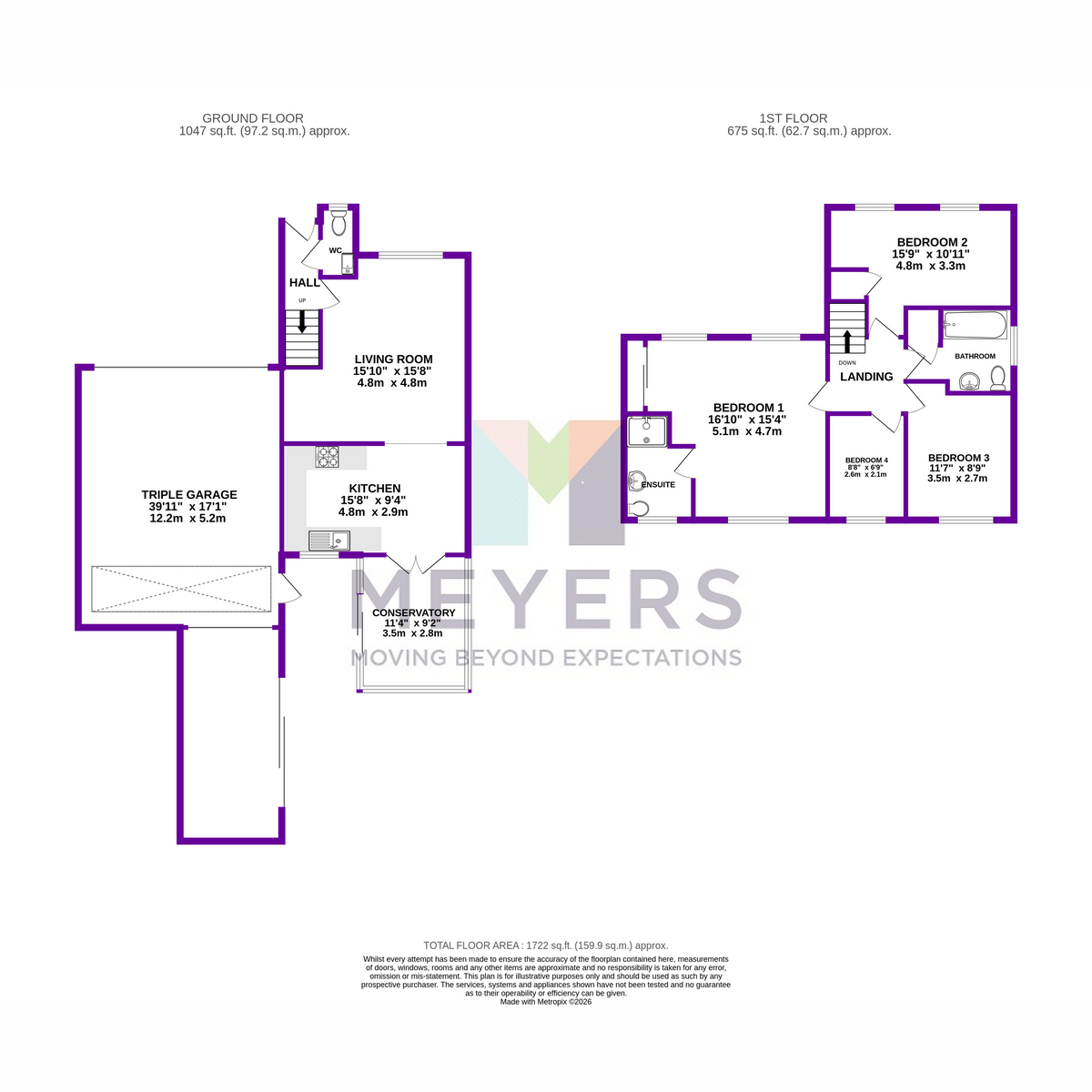 56, Marshwood Avenue, Poole floorplan
