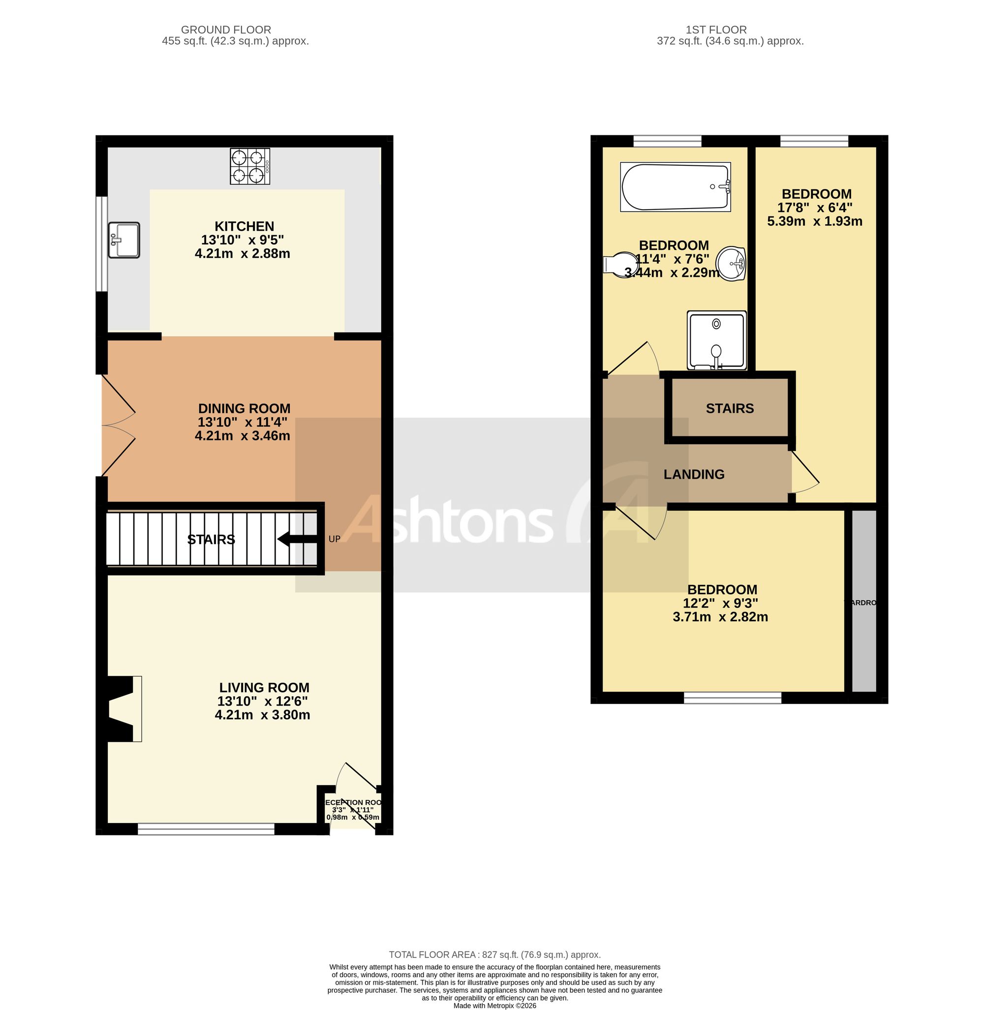 14 Elm Street, Leigh floorplan