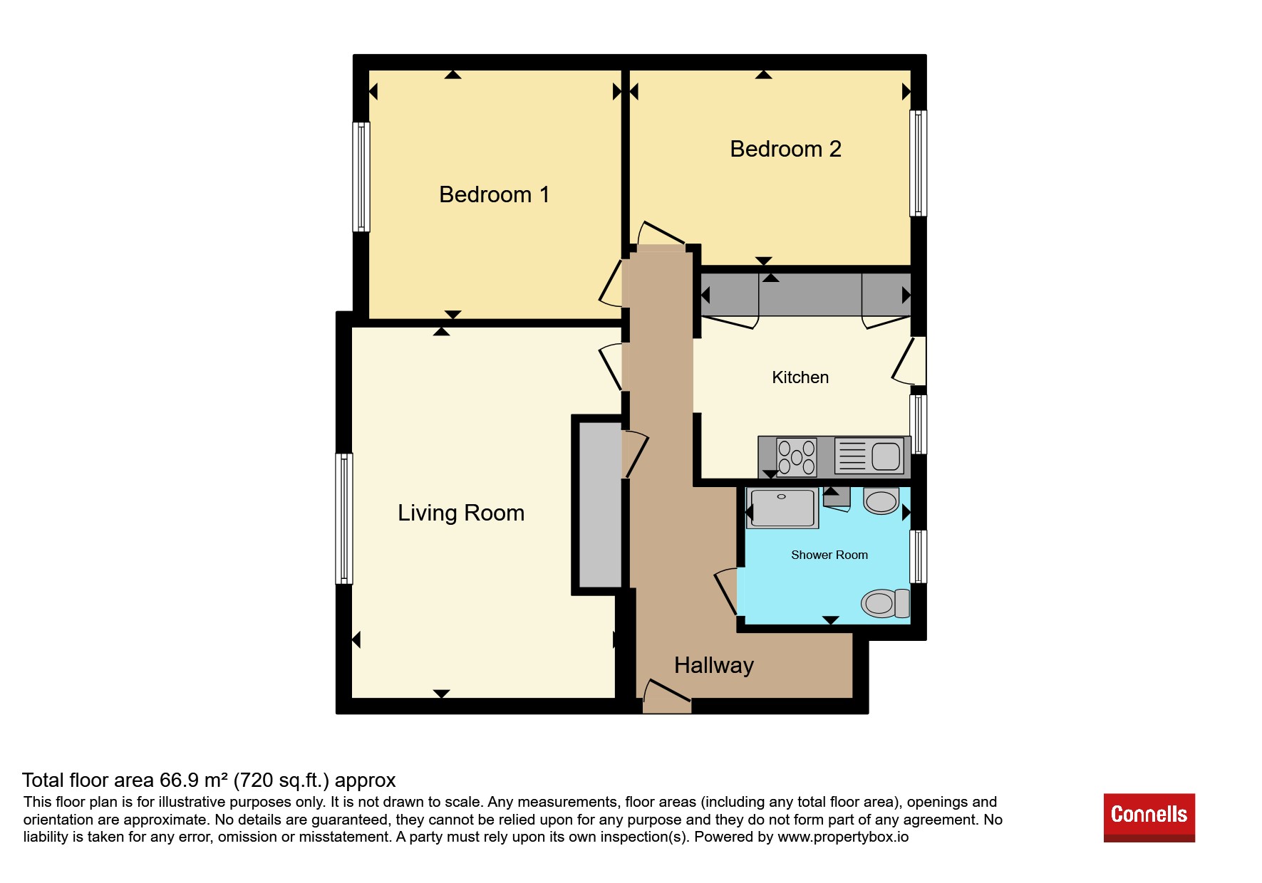 70, Rounds Hill Road, Bilston floorplan