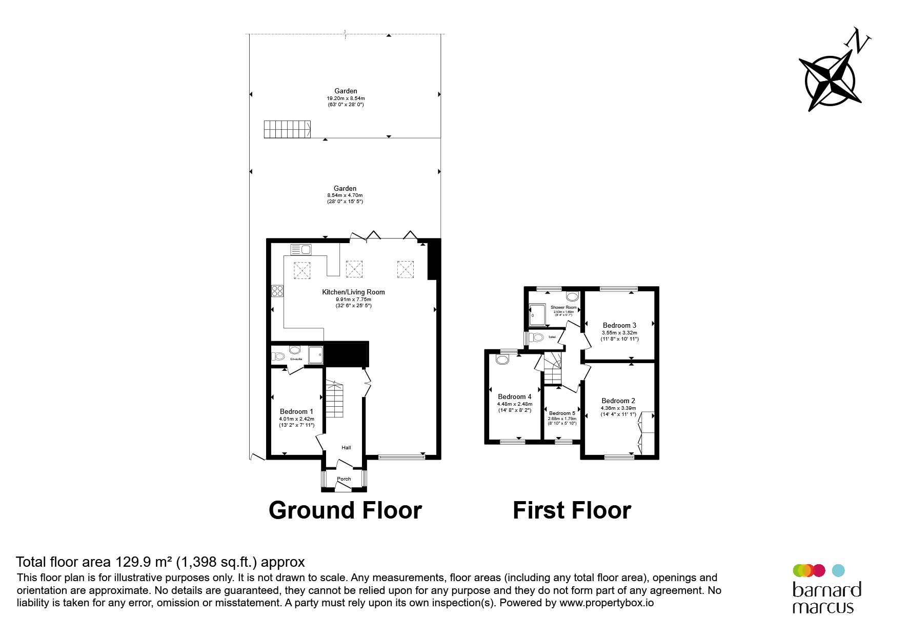 45, Grafton Road, Worcester Park floorplan