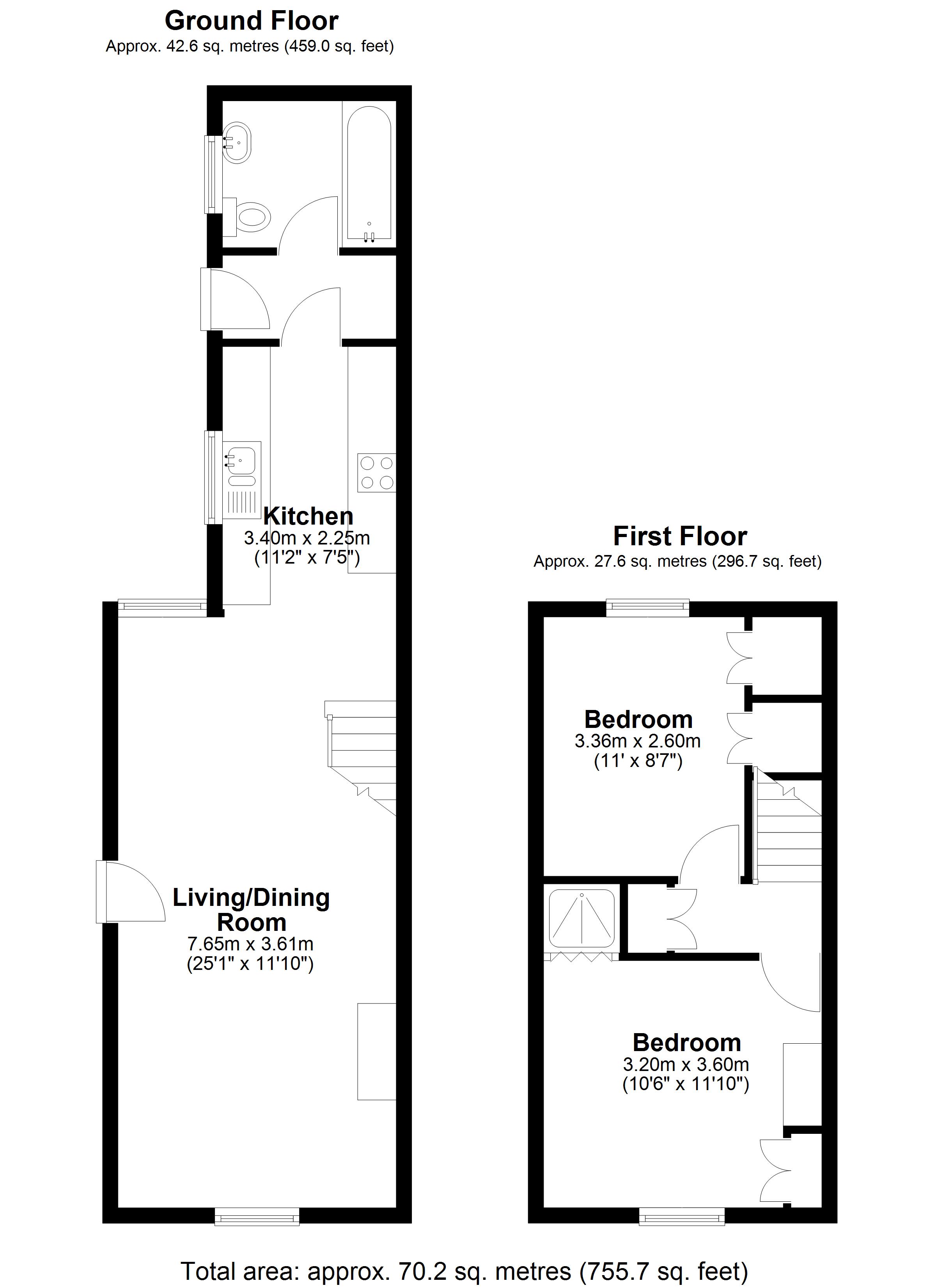 28, Albert Road, Surrey floorplan
