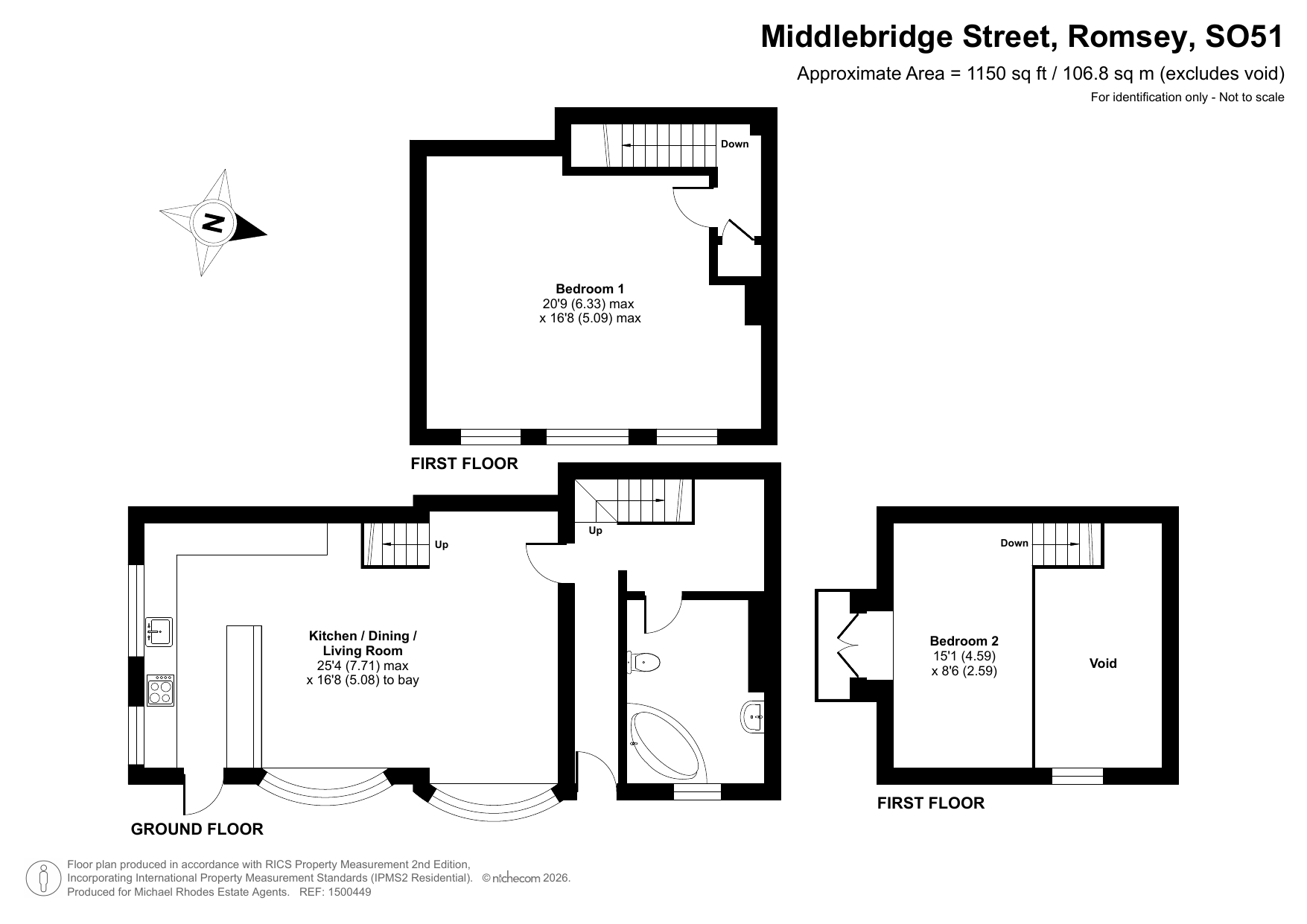 62A, Middlebridge Street, Hampshire floorplan