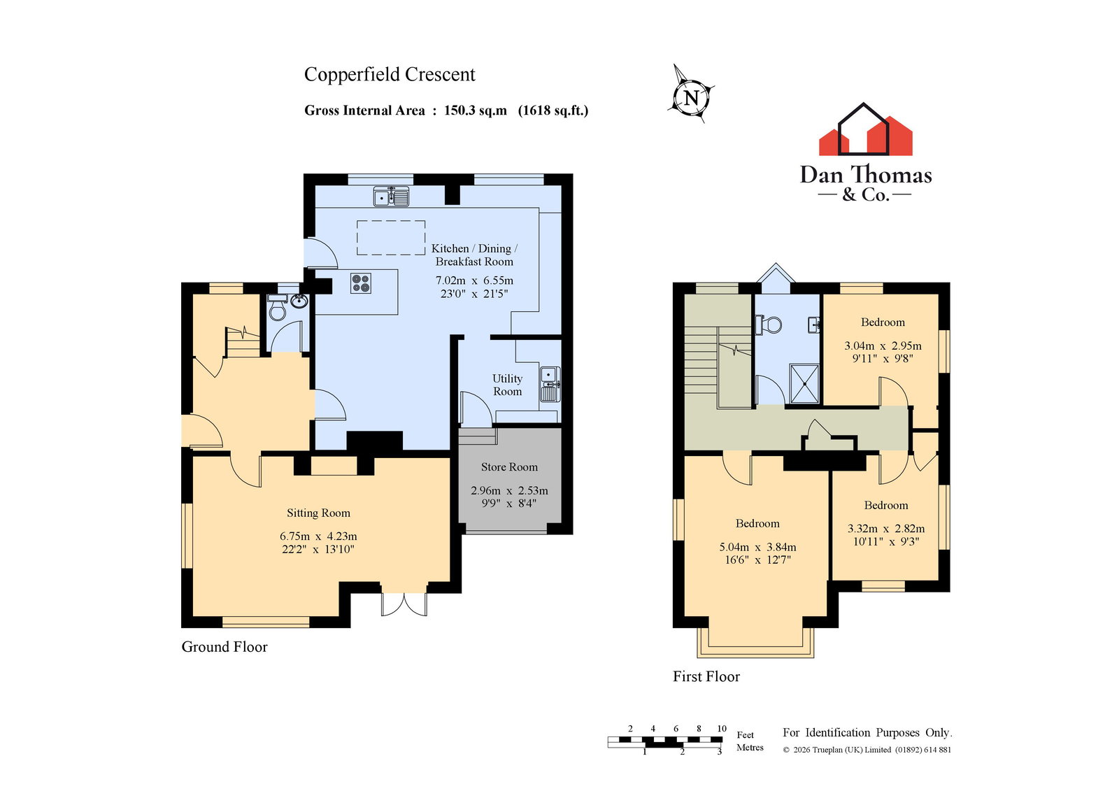2, Copperfield Crescent, Rochester floorplan