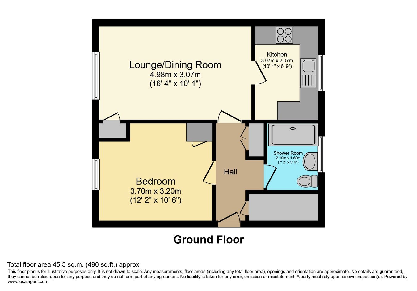 163, Wellington Street, Peterborough floorplan