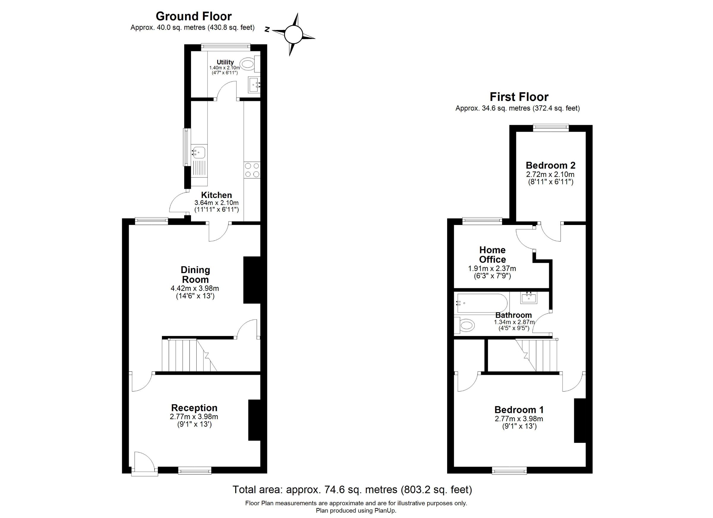 122 Worplesdon Road, Guildford floorplan