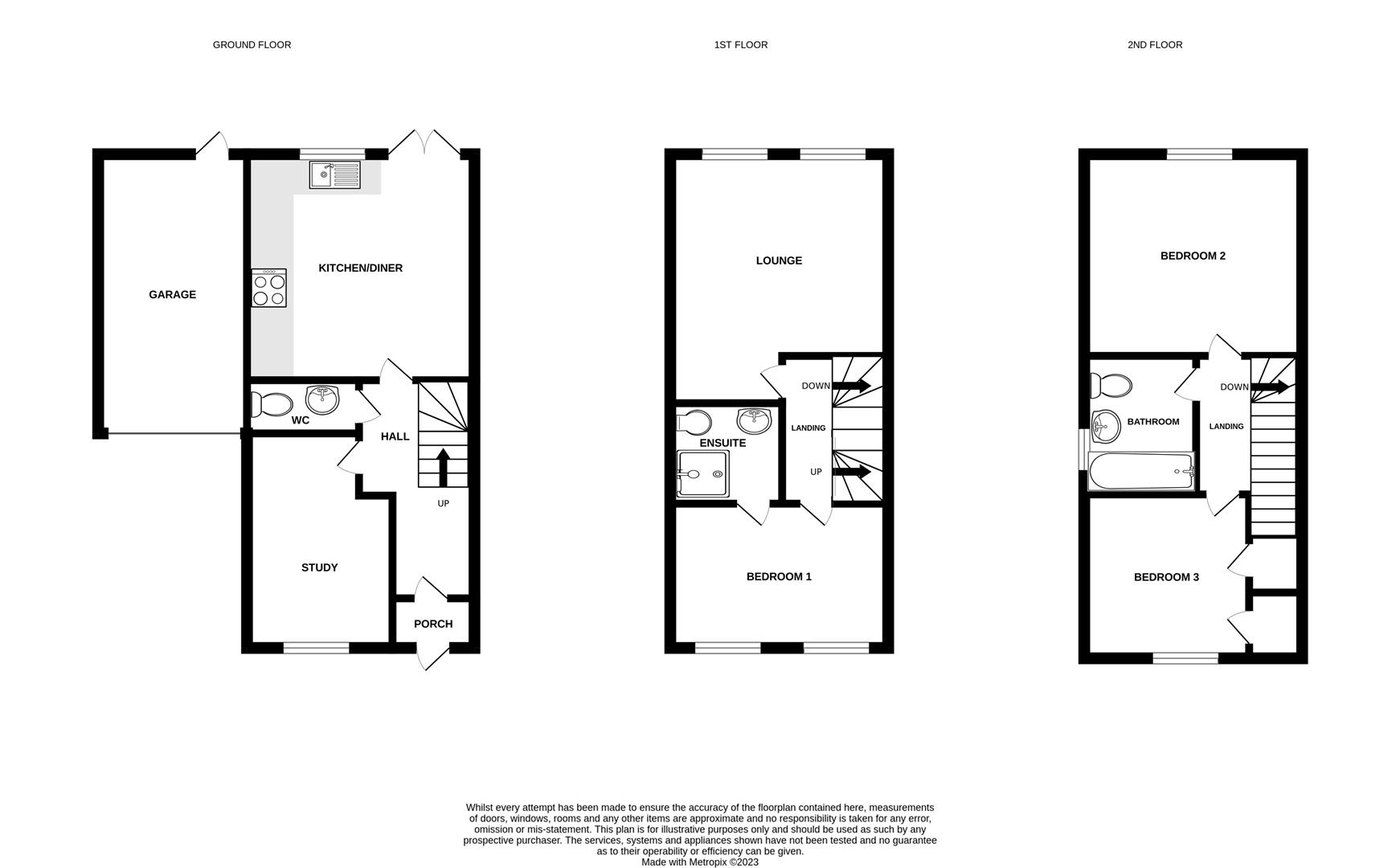 26, Honey Close, Bideford floorplan