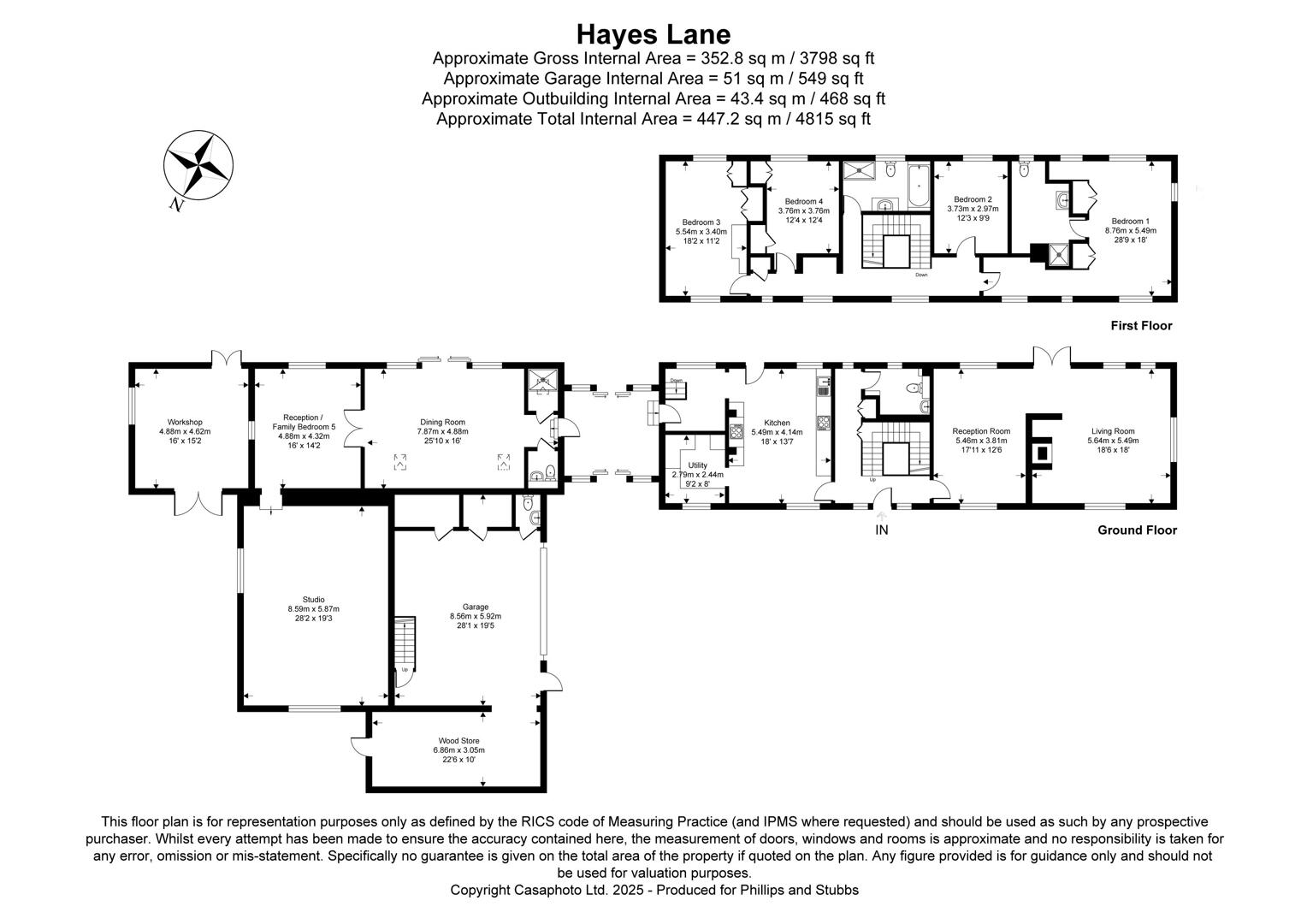 Dinglesden Farm, Hayes Lane, Rye floorplan