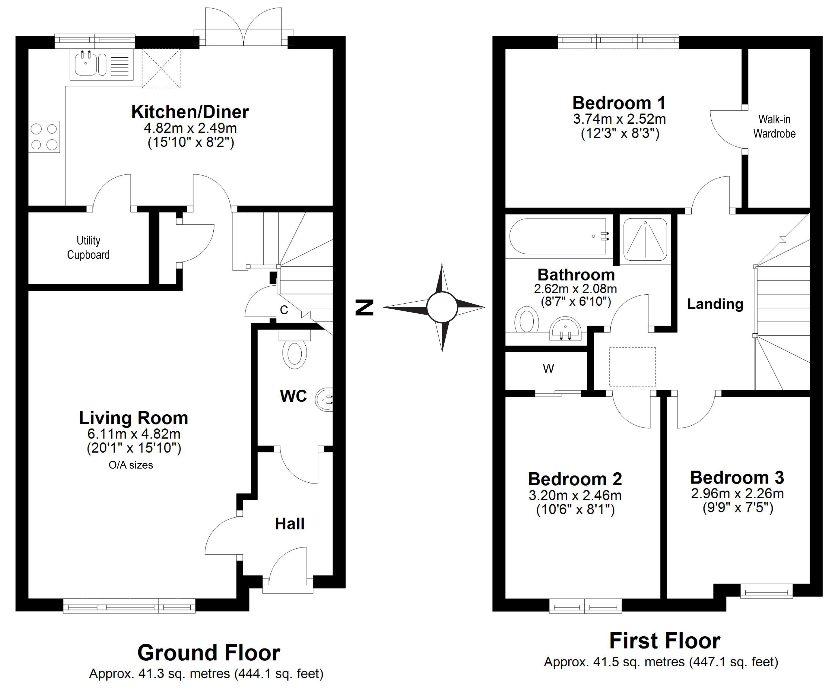 3 Bedrooms Terraced house for sale in 9 Whitehouse Avenue, Gorebridge EH23