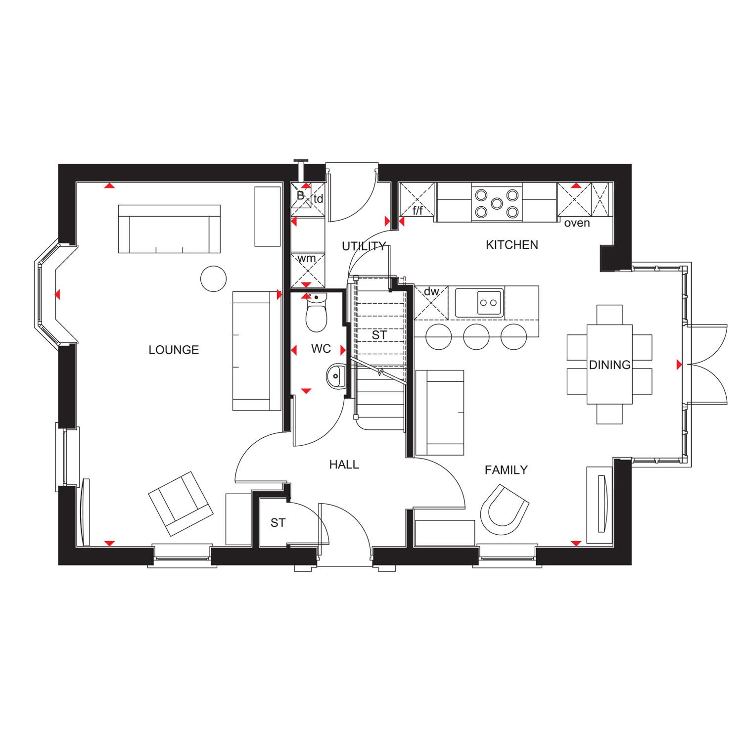 4 Bedrooms Detached house for sale in 