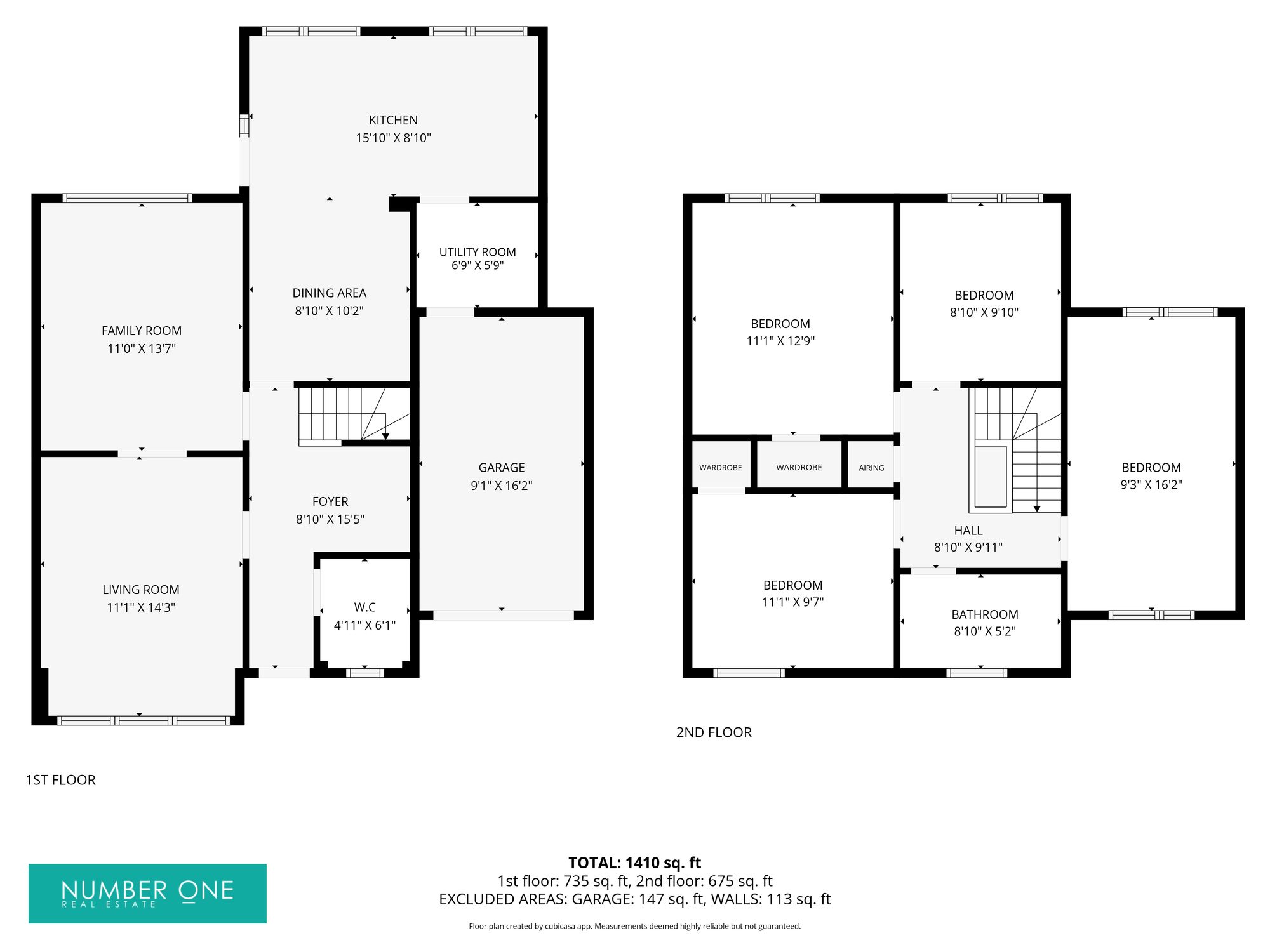 45 Mill Common, Caldicot floorplan
