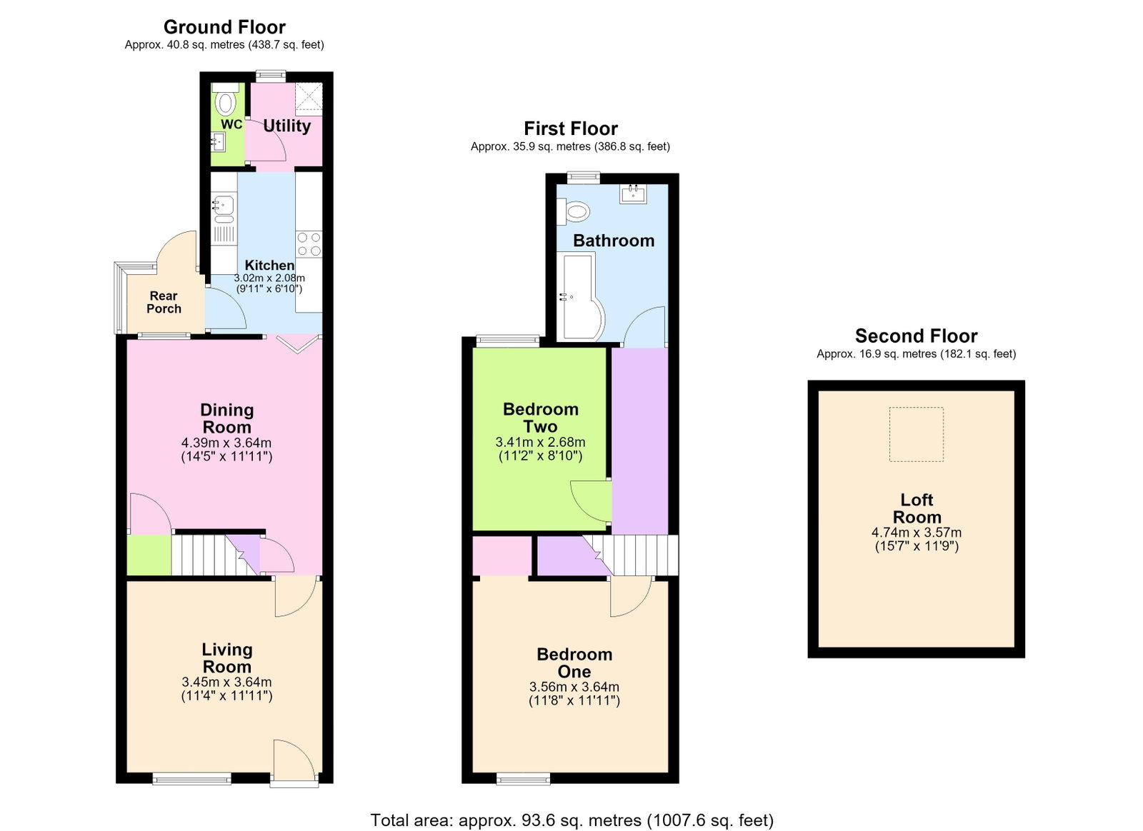 88, Queen Street, Burntwood floorplan