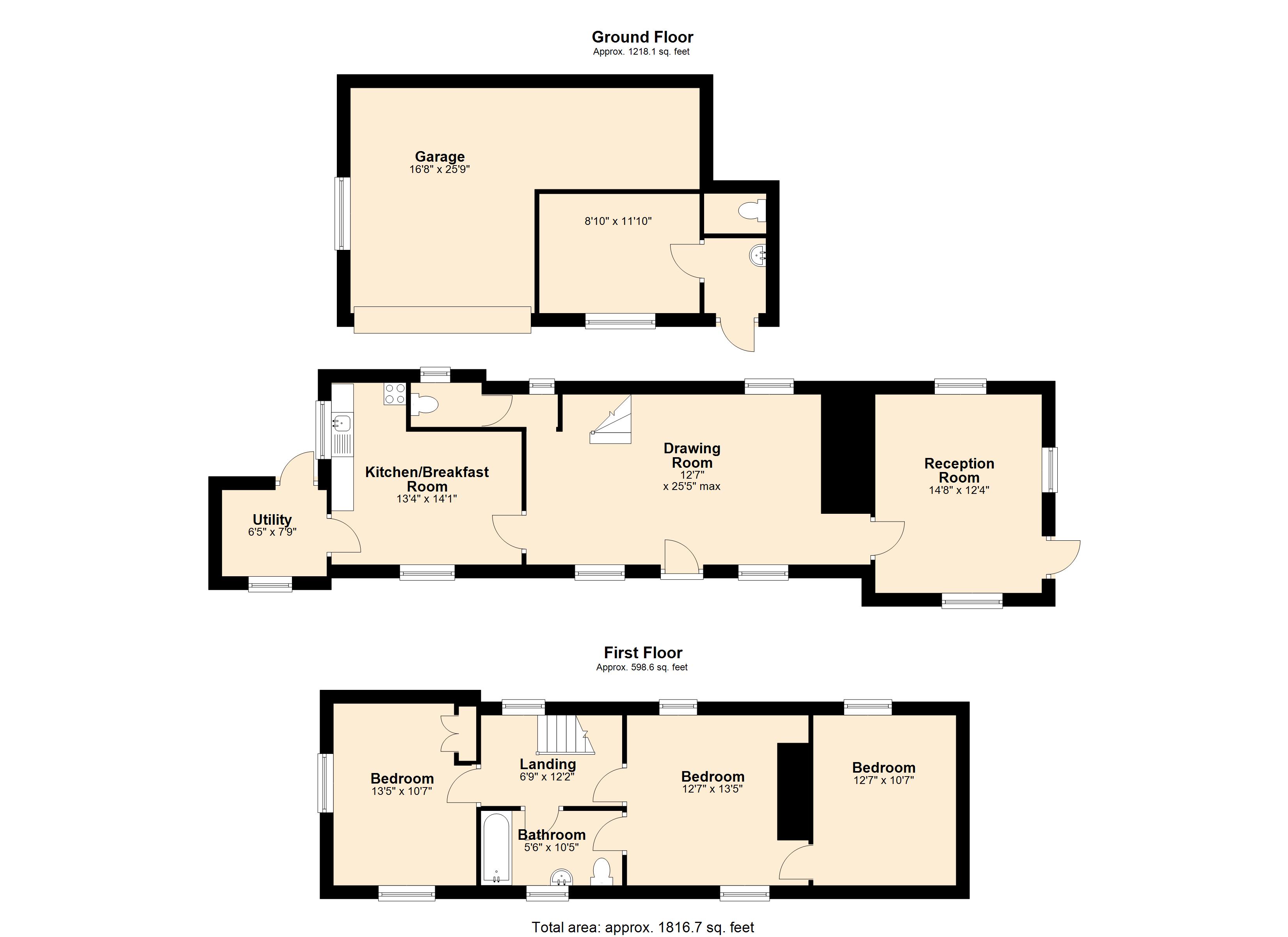 The Rose Cottage,, Shaftesbury Road, Warminster floorplan
