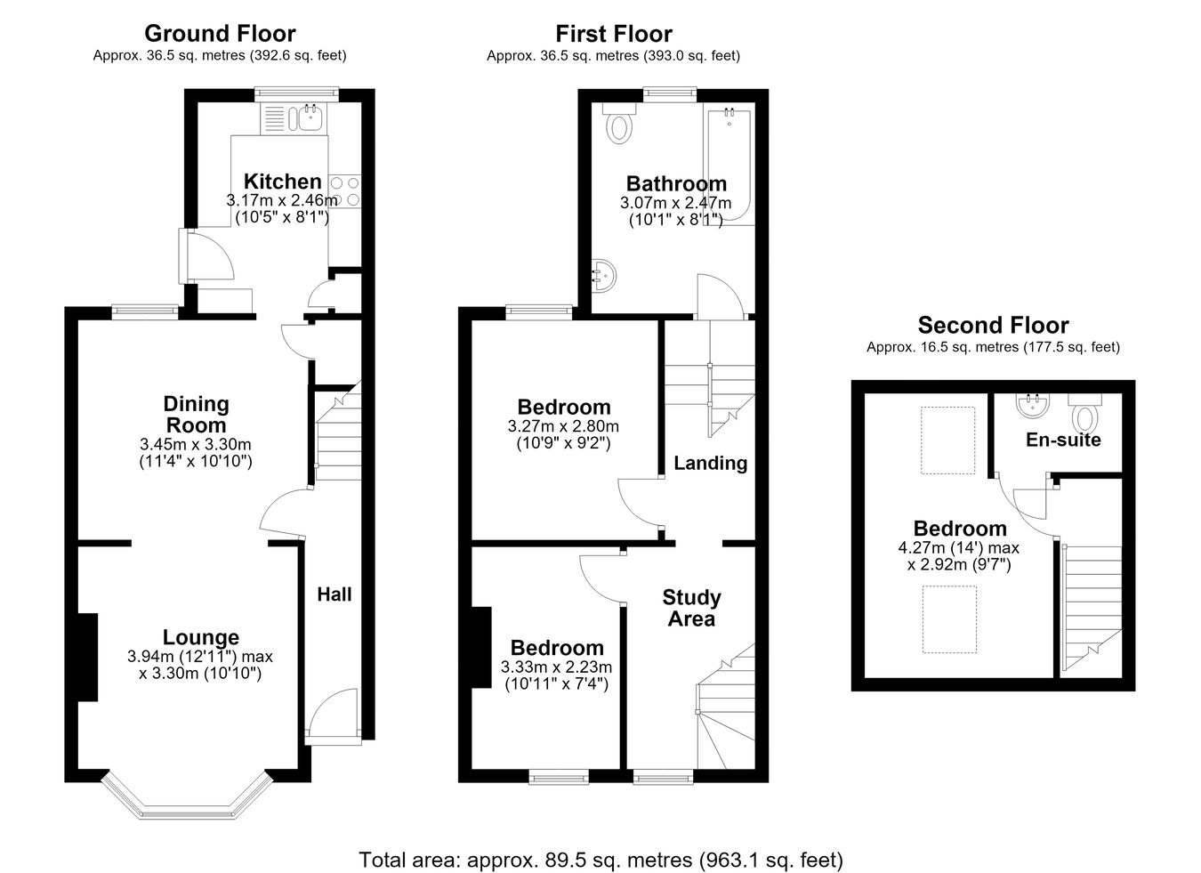15, Thanet Gardens, Folkestone floorplan