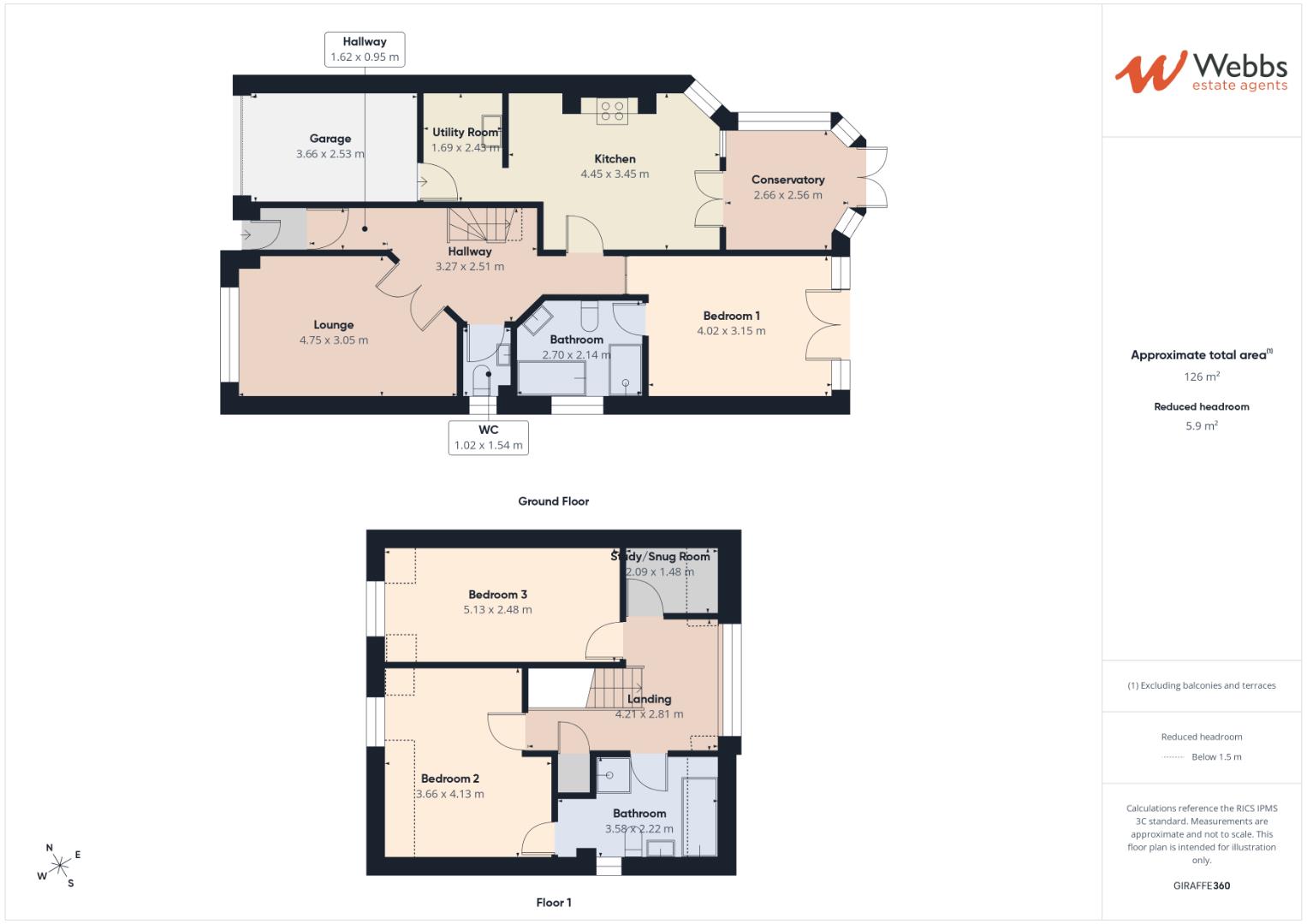 33, Olde Hall Lane, Walsall floorplan