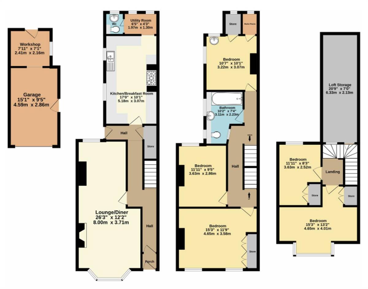 37, Selsea Avenue, Herne Bay floorplan