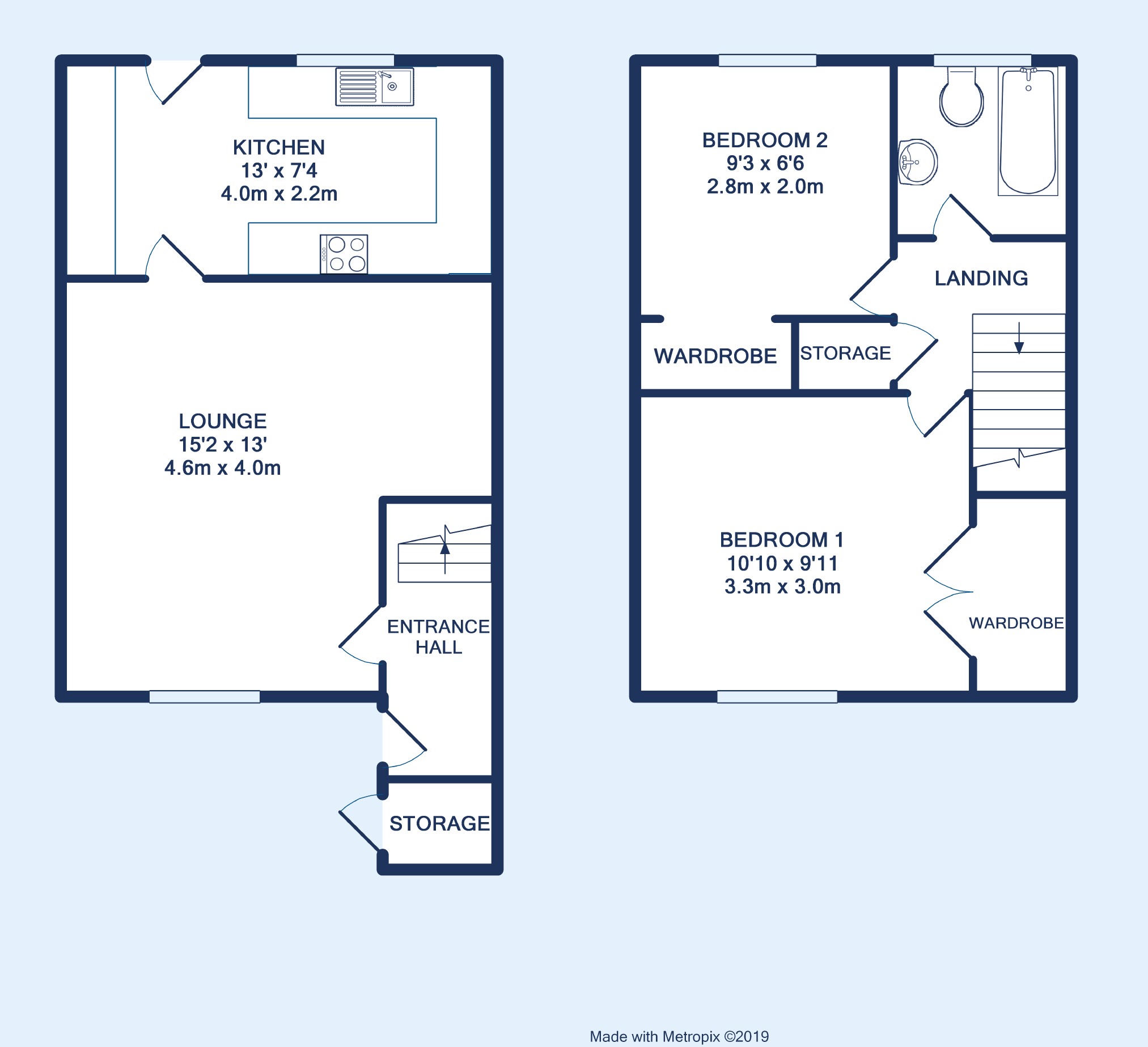 2 Bedrooms Terraced house for sale in Perrys Lea, Bradley Stoke, Bristol BS32
