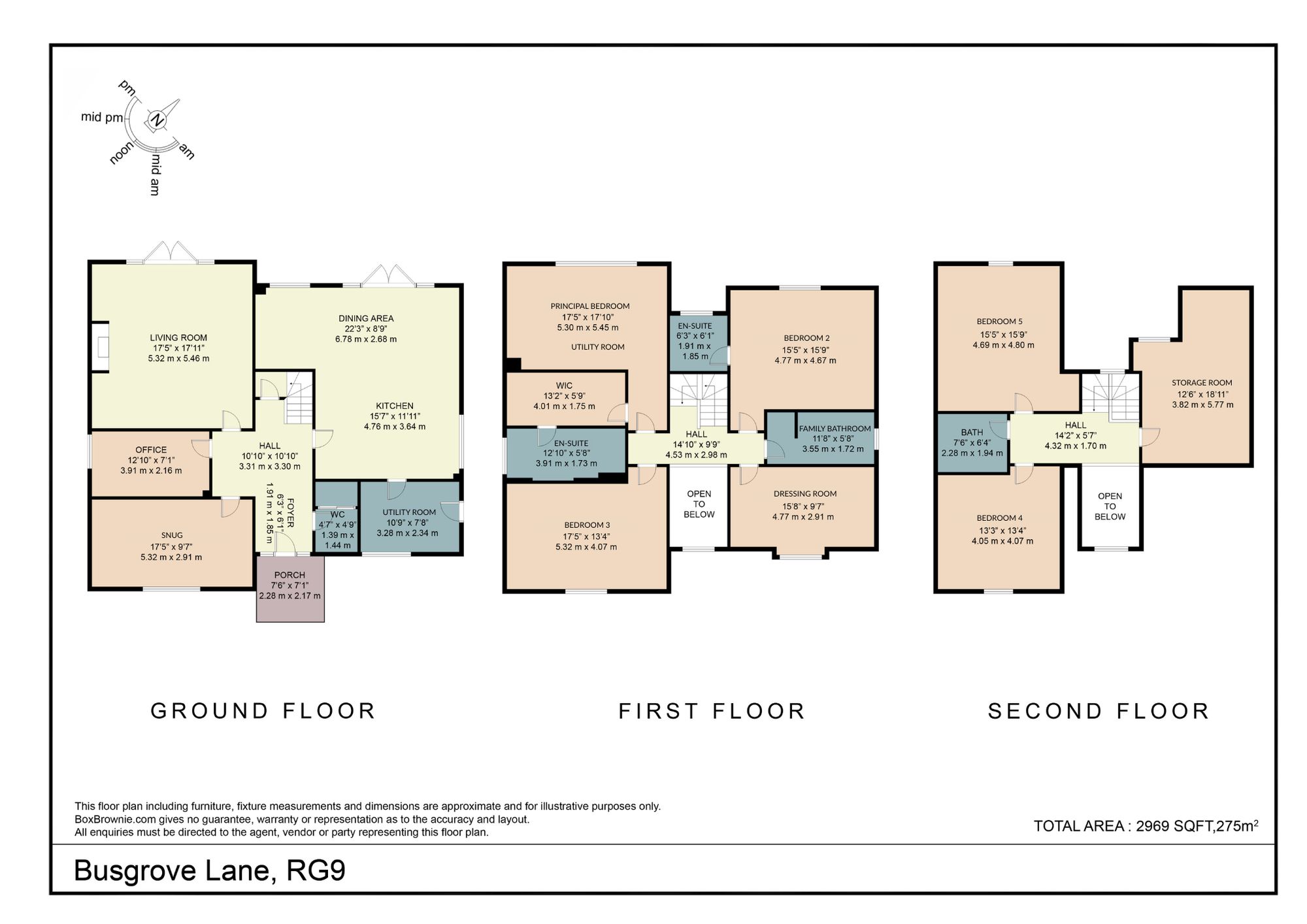 Birchwood House Busgrove Lane, Henley-On-Thames floorplan