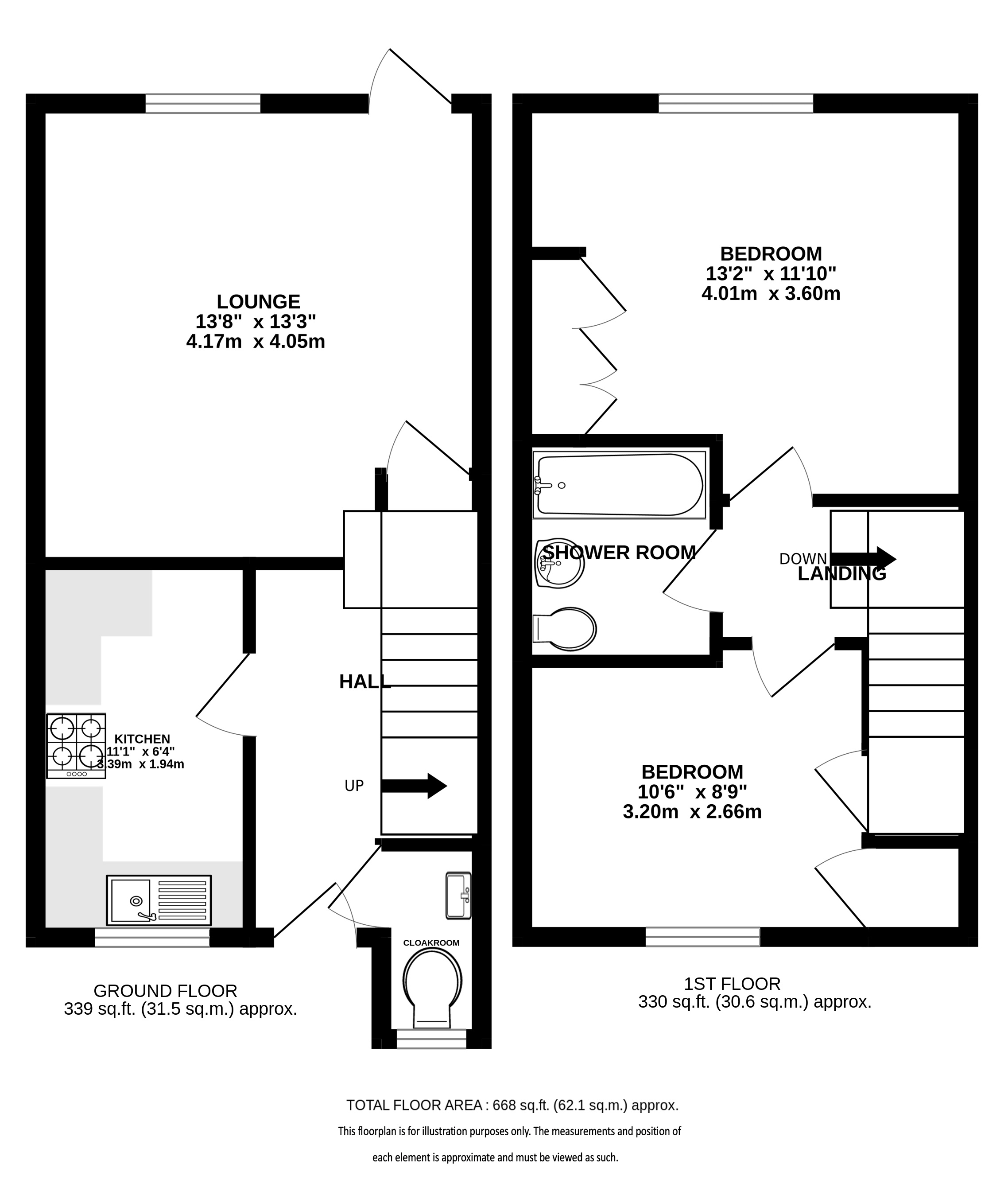 7, Riverbanks Close, Hertfordshire floorplan