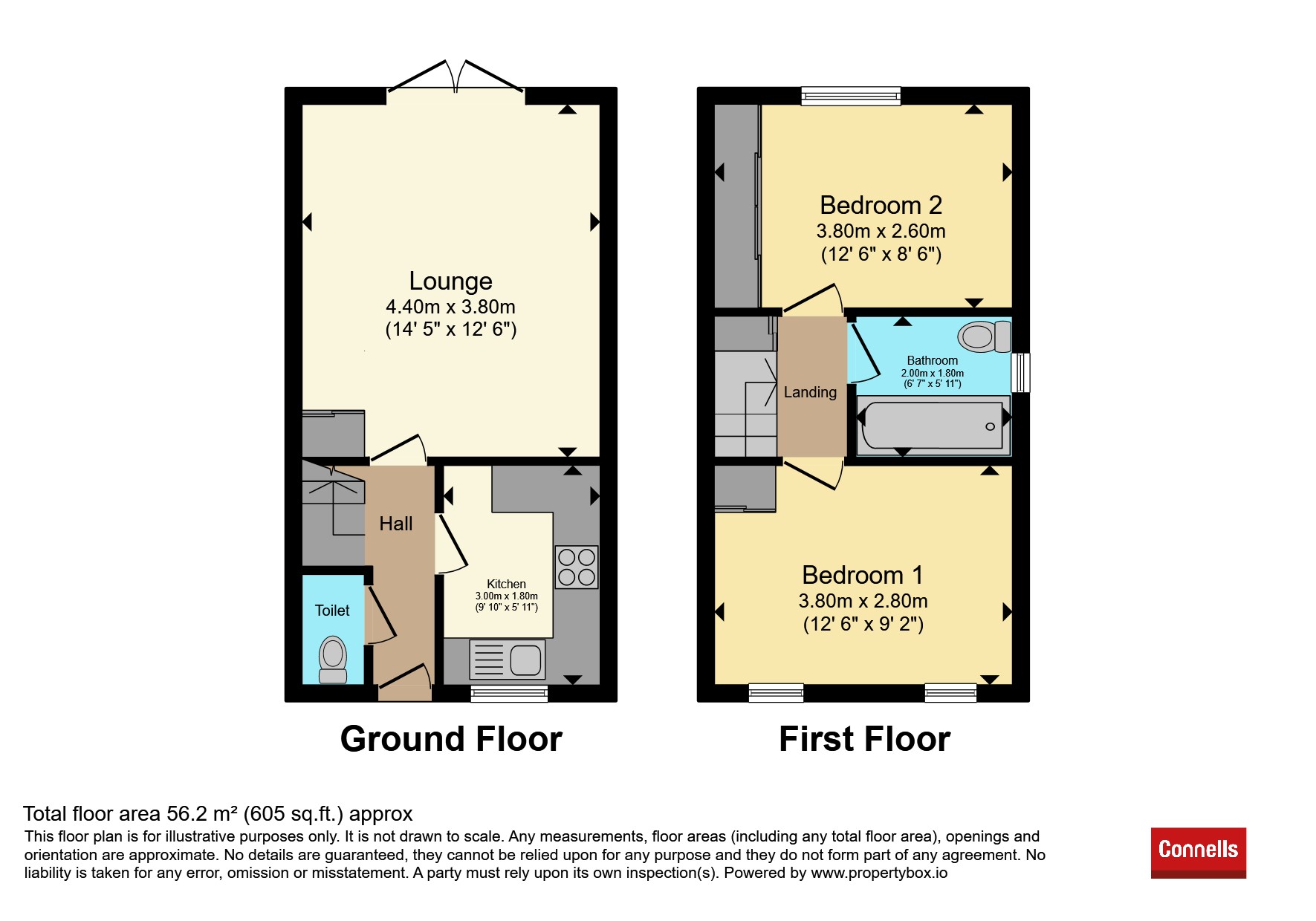 32, Portland Ride, Dunstable floorplan
