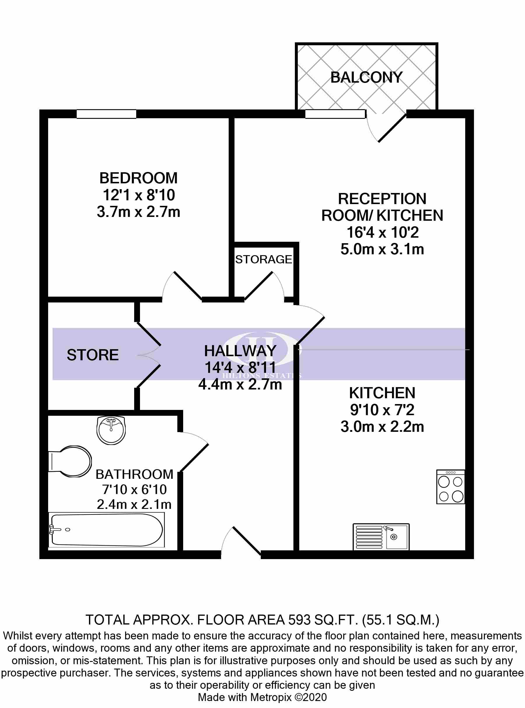 49, Salisbury Road, Southall floorplan