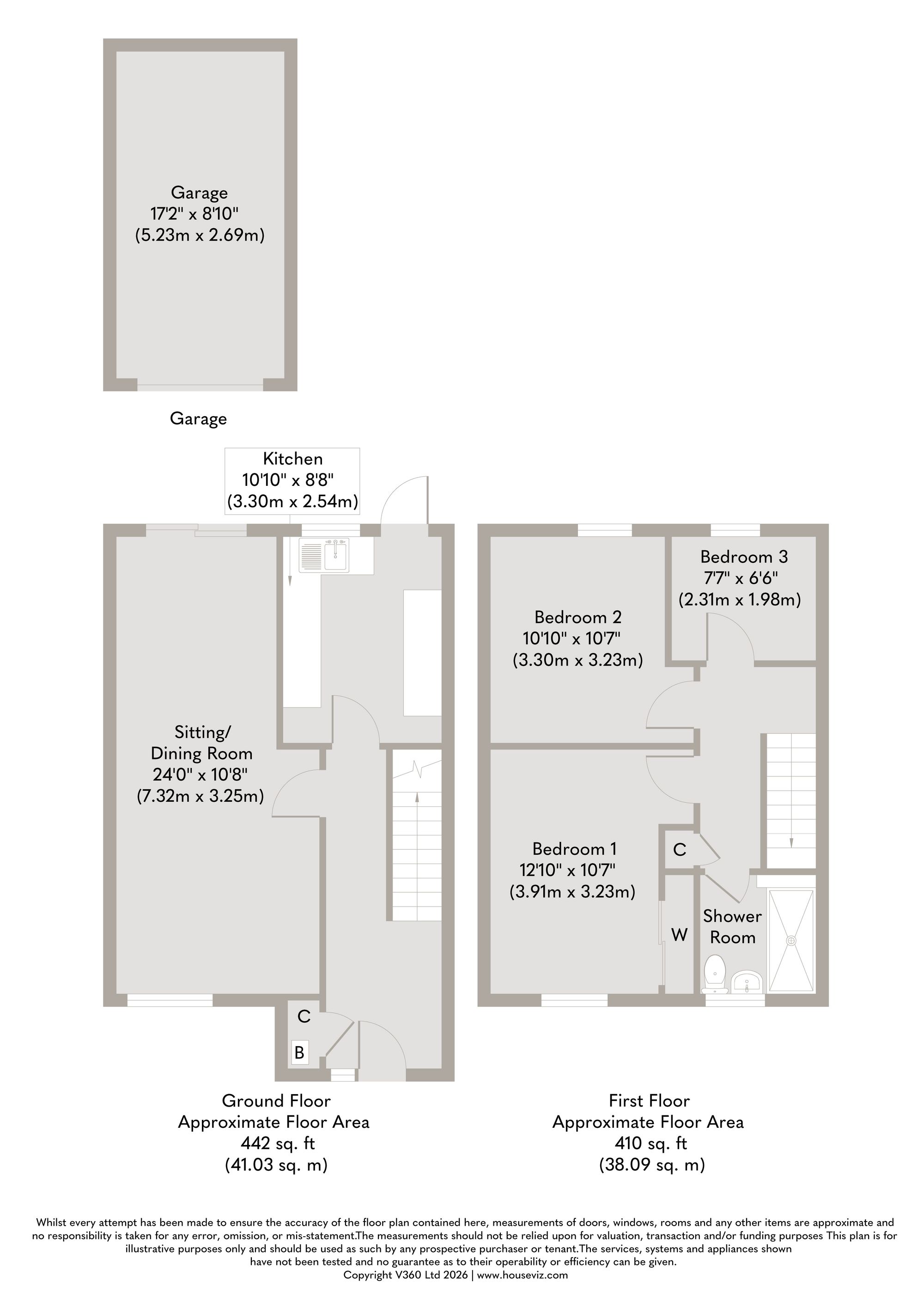 1a Melton Drive, Hunstanton floorplan