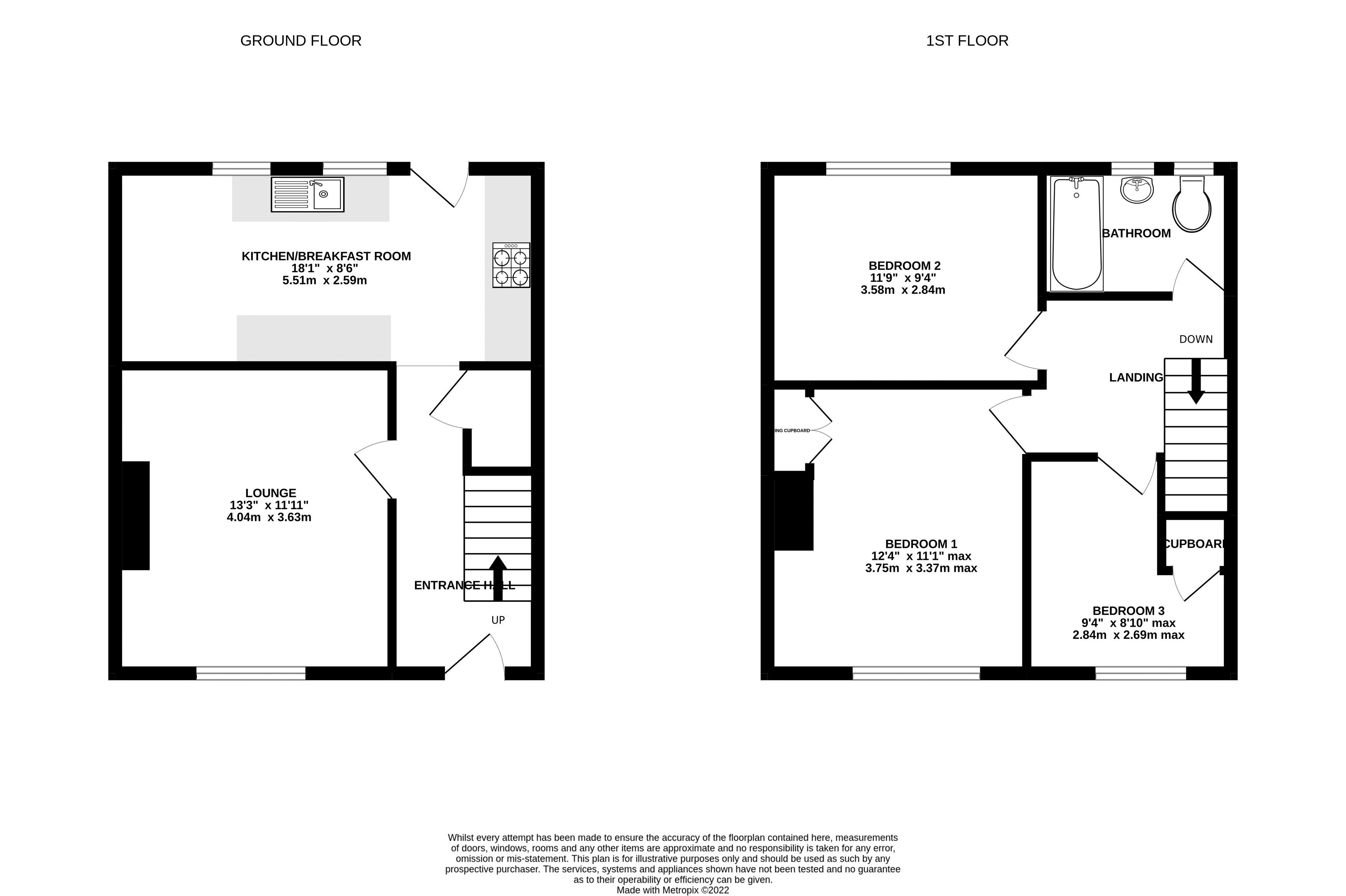 46, Somervell Road, Scunthorpe floorplan