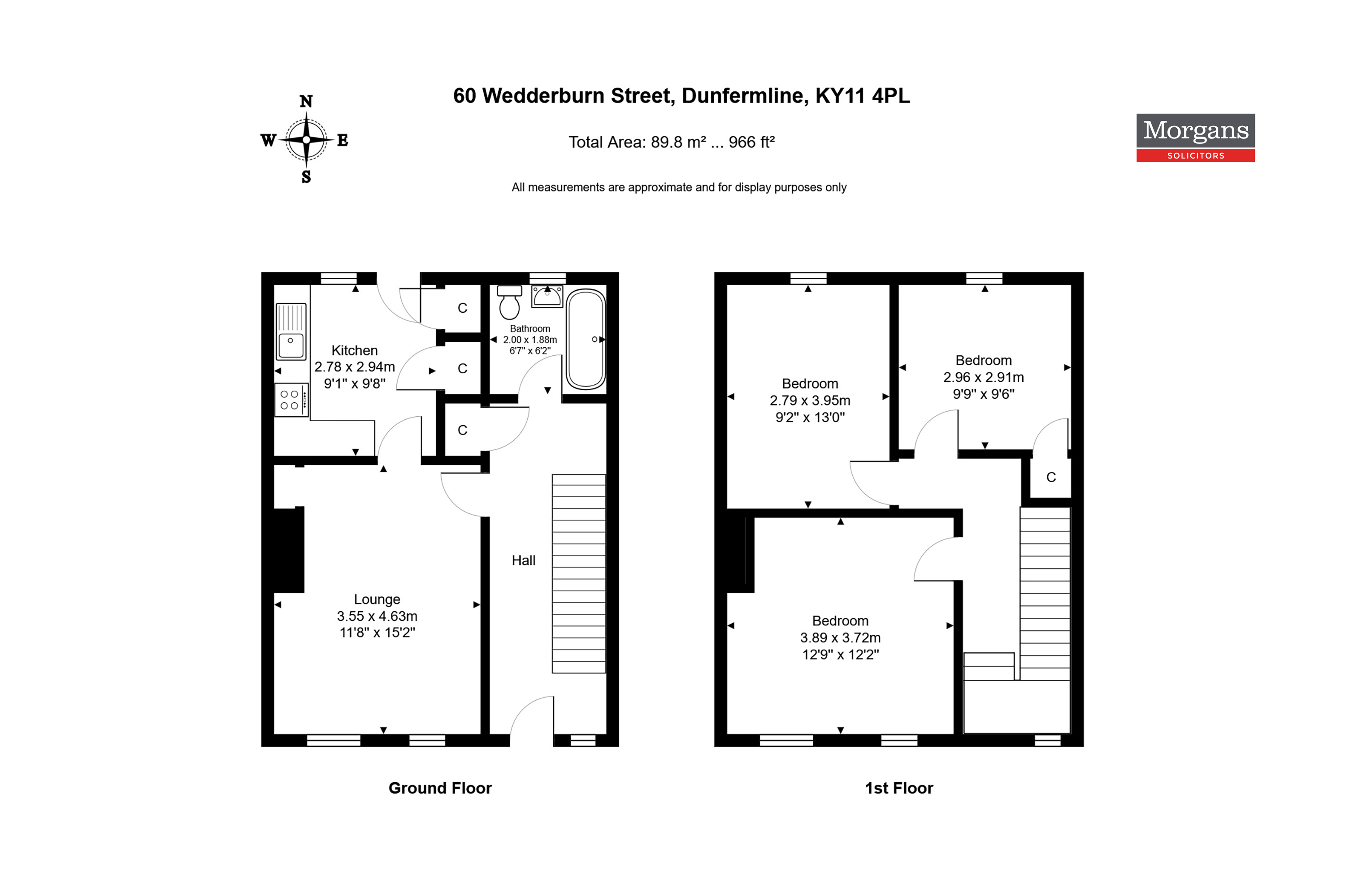 60, Wedderburn Street, Dunfermline floorplan