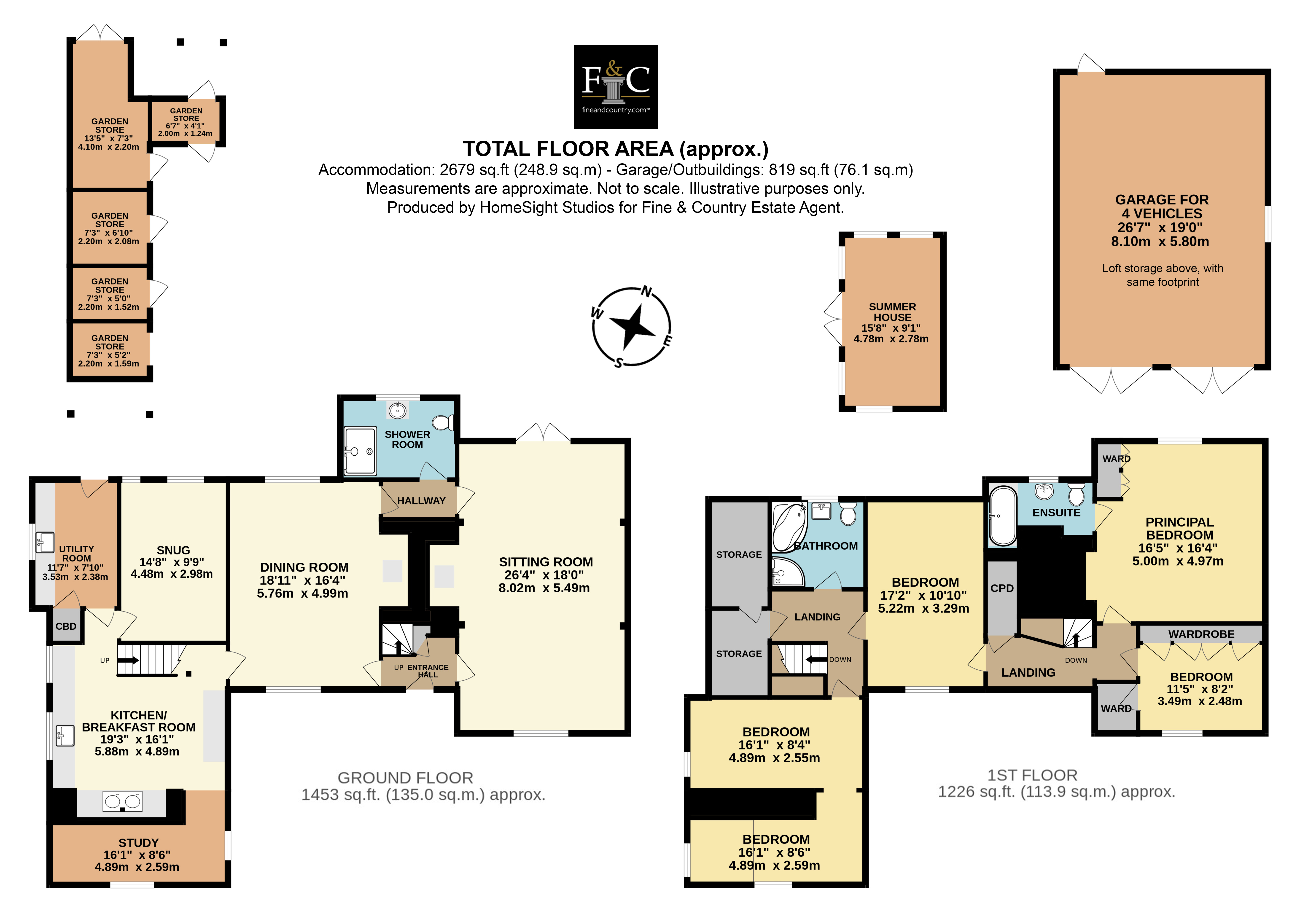 Crown Farm House, Church Road, Stowmarket floorplan