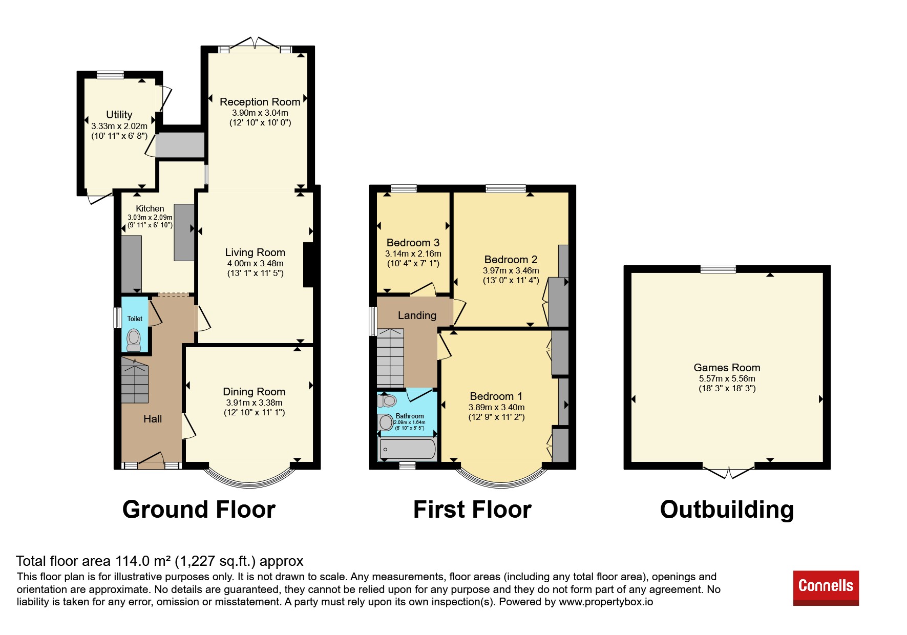68, Dales View Road, Ipswich floorplan
