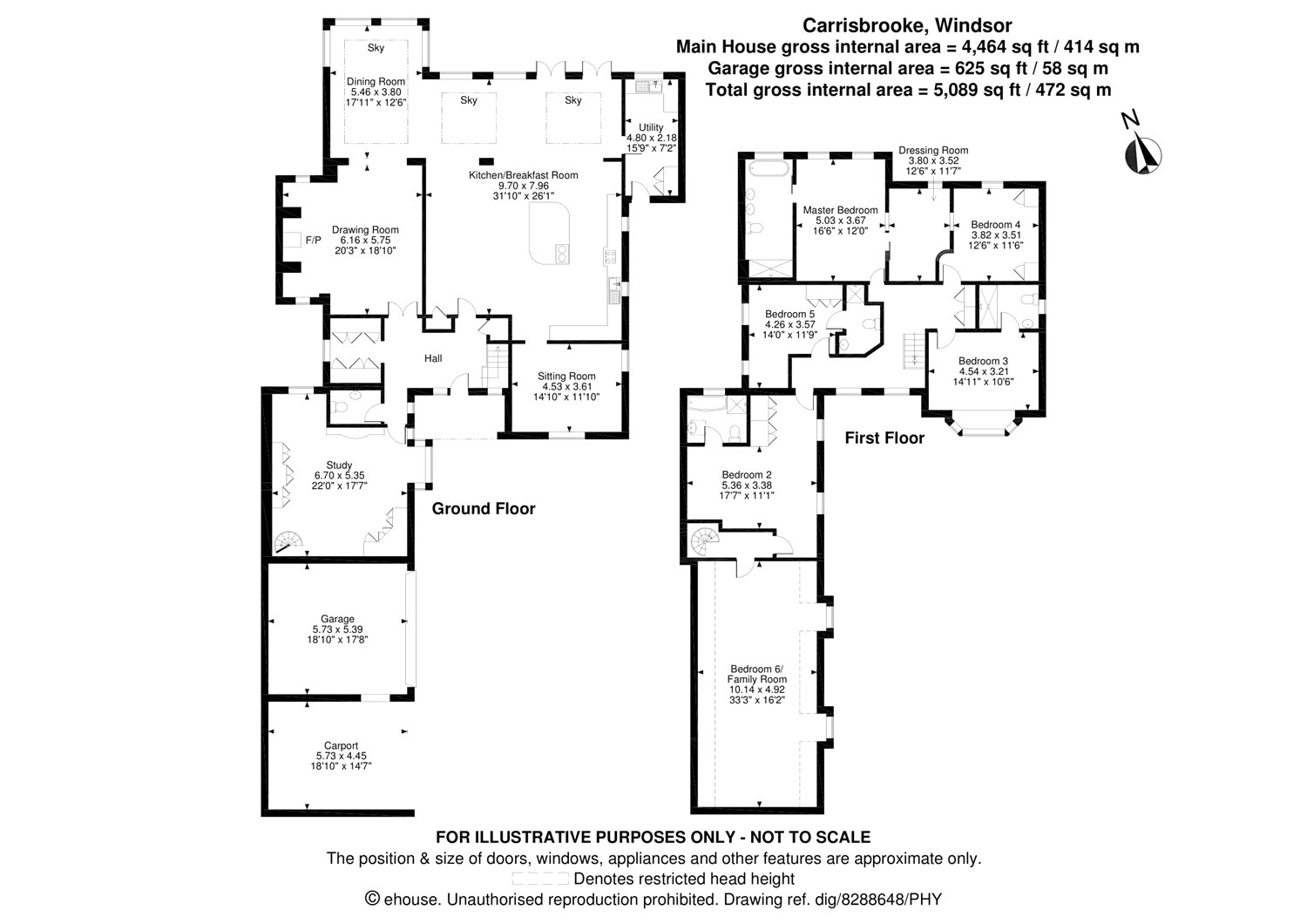 6 Bedrooms Detached house for sale in St. Leonards Hill, Windsor, Berkshire SL4