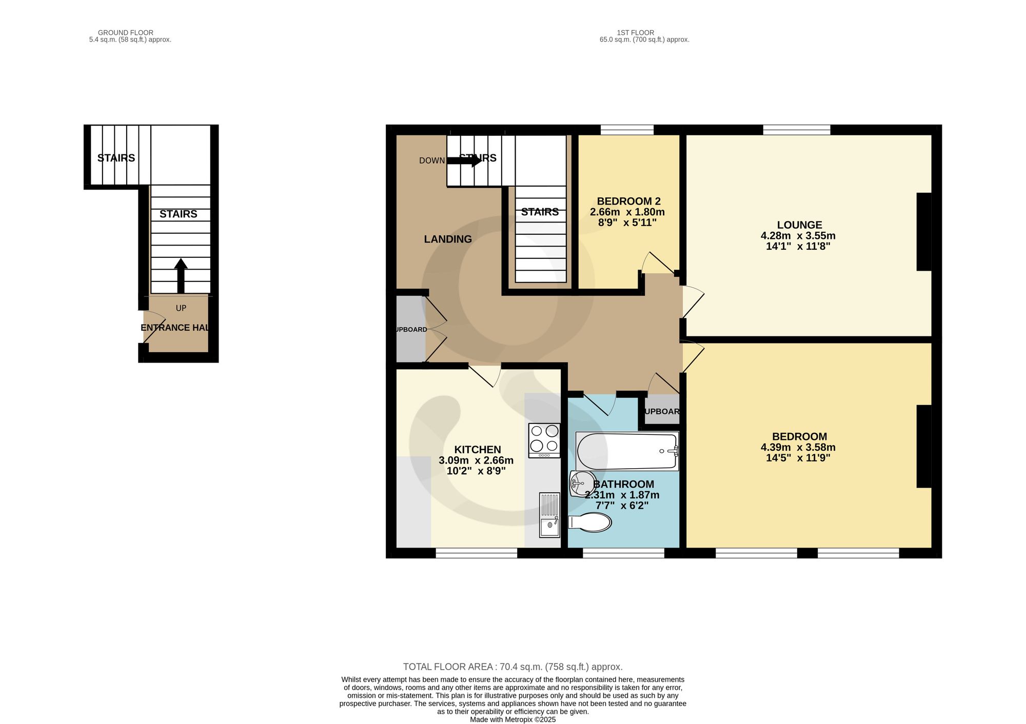 Flat 2b, 75 New Street, Jersey floorplan
