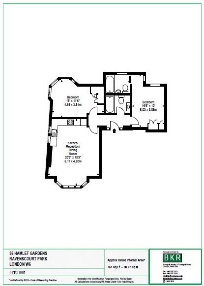 2 Bedrooms Flat to rent in Hamlet Gardens, Ravenscourt Park, Hammersmith, London W6