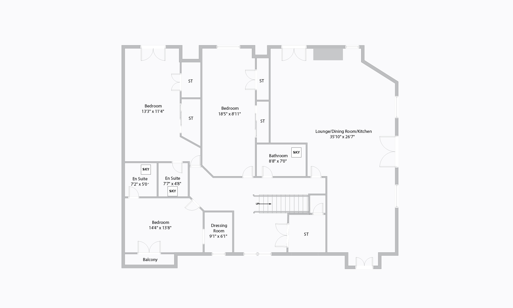 3 Bedrooms Flat for sale in Crewe Road North, Flat 7, Edinburgh, Midlothian EH5