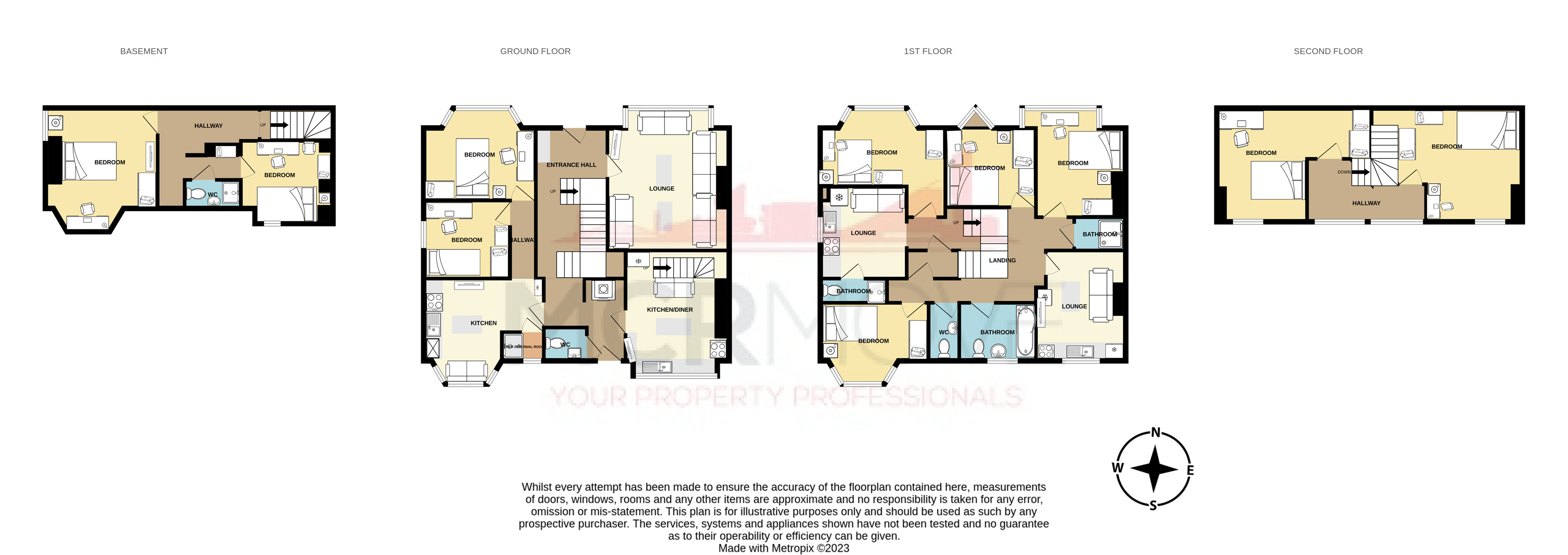 32, Heaton Road, Manchester floorplan