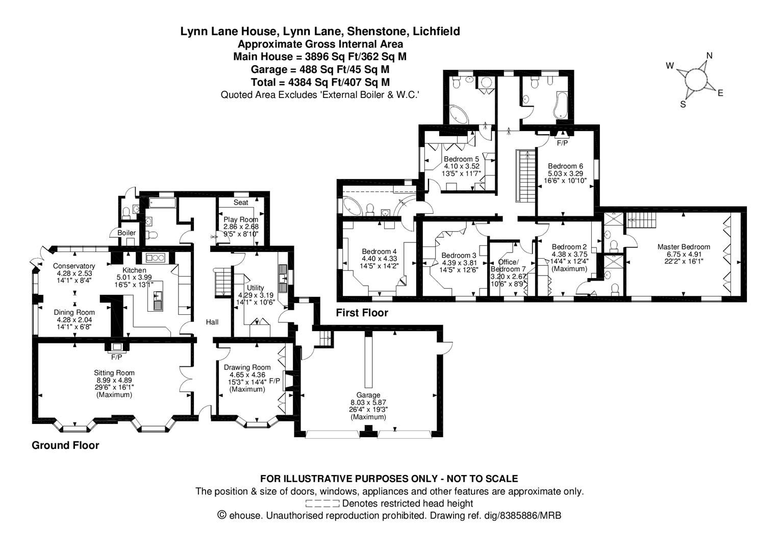 7 Bedrooms Detached house for sale in Lynn Lane, Shenstone, Lichfield WS14