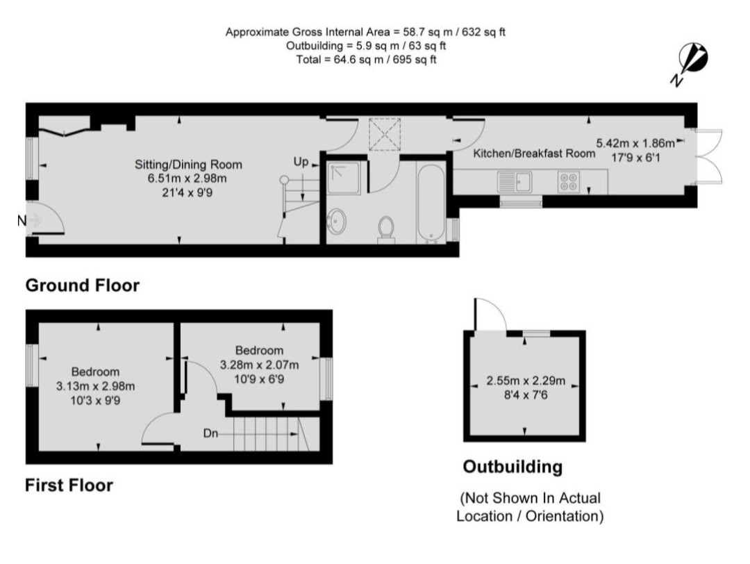 5, Green Place, Oxford floorplan