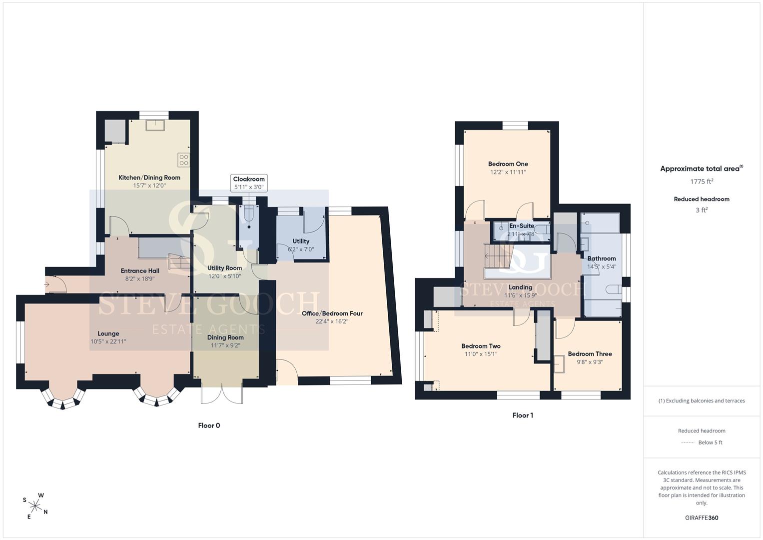 Poachers Lodge, Springfields, Drybrook floorplan