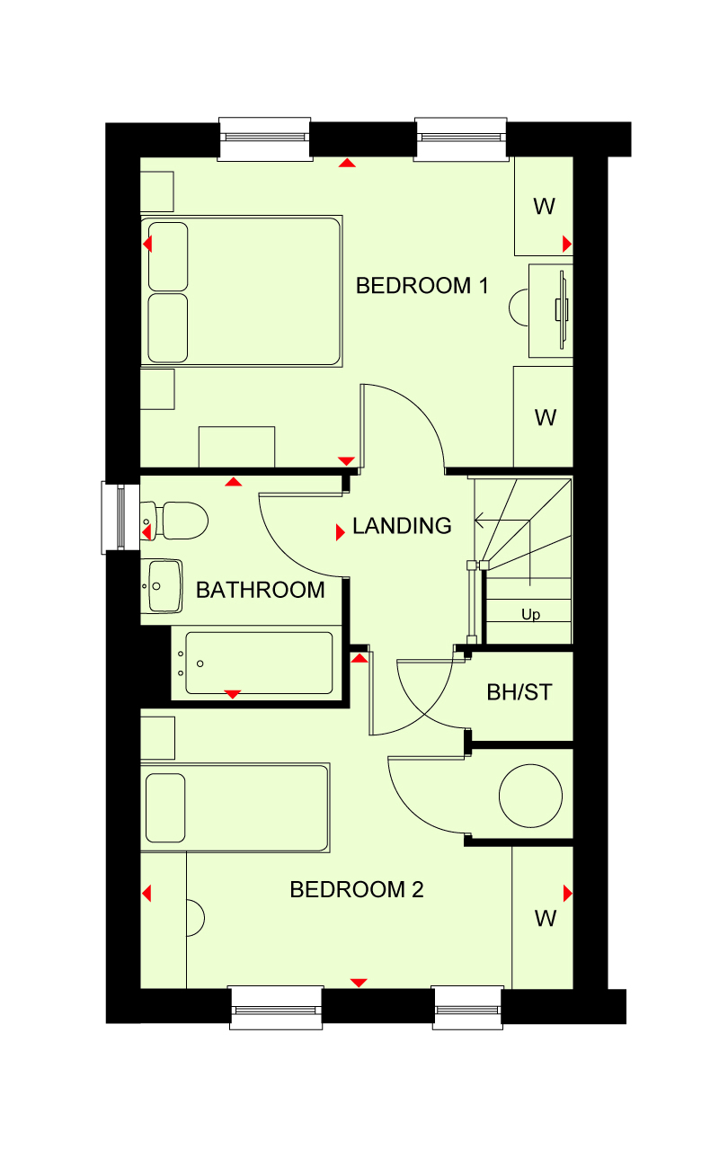HA37995, Shaftesbury Road, Gillingham floorplan