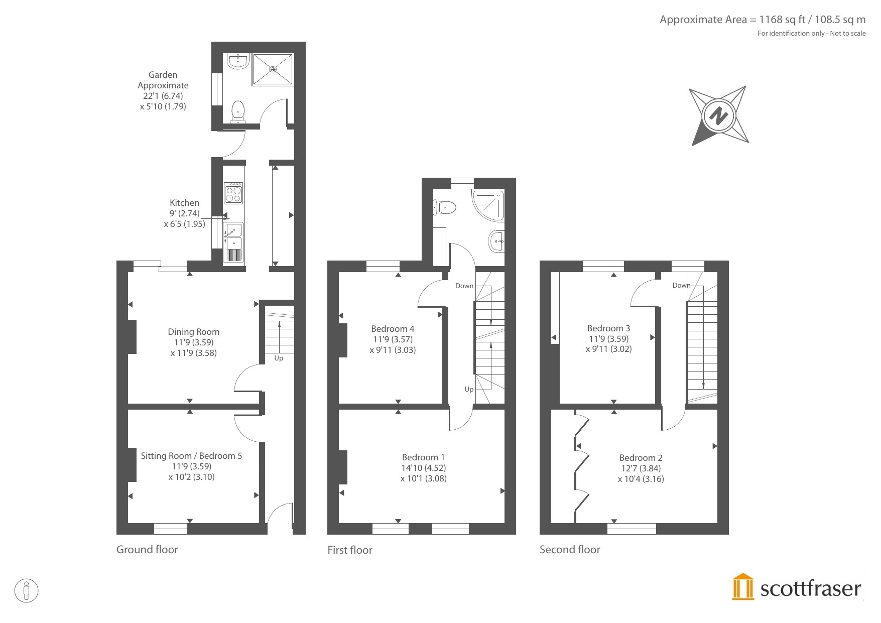 22, Cranham Street, Oxford floorplan