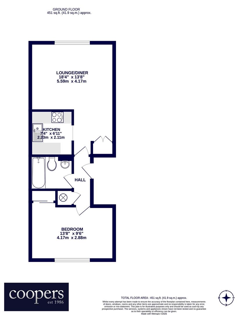 48, Turnpike Lane, Hillingdon floorplan