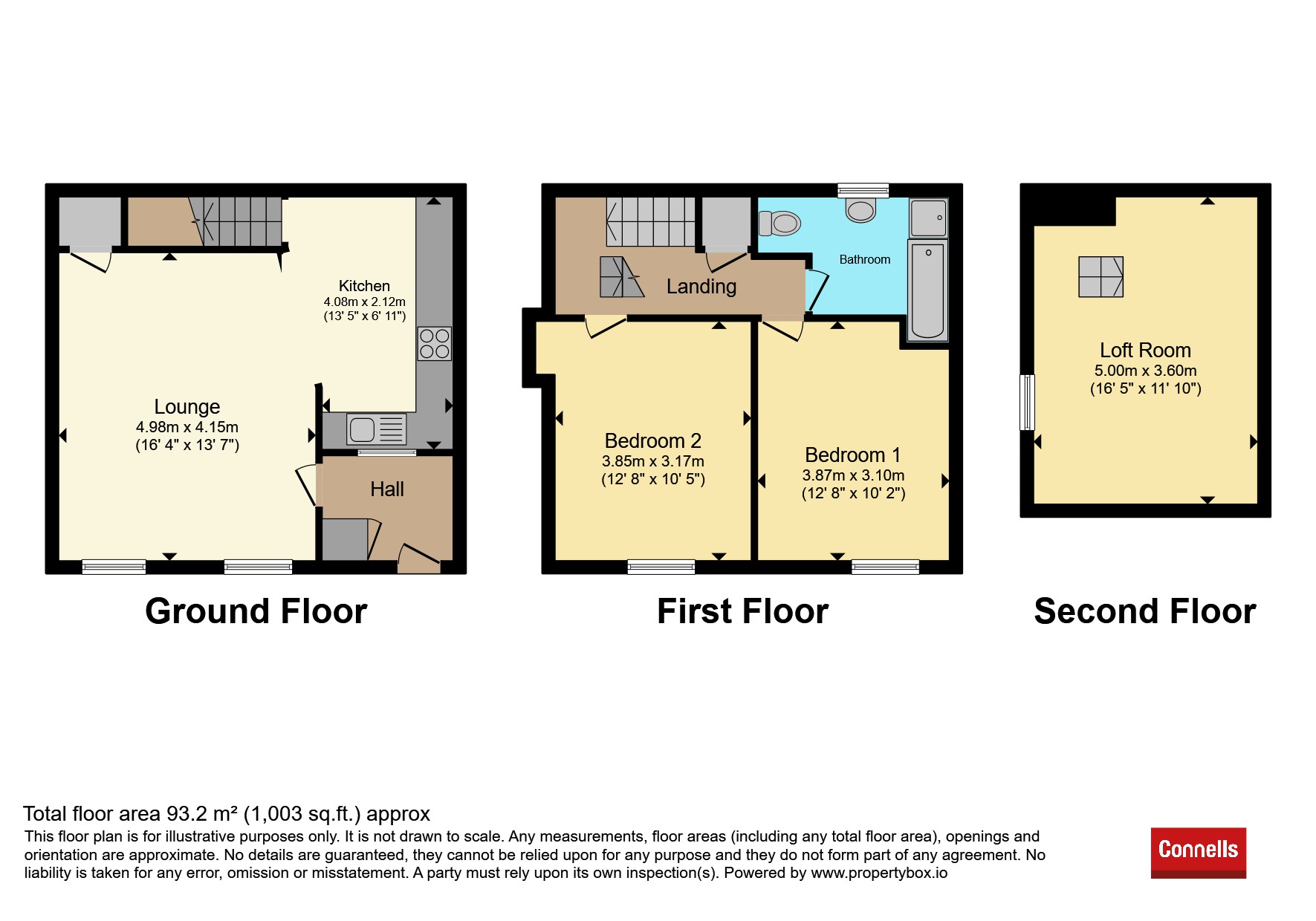 3b, Clare Street, Bridgwater floorplan