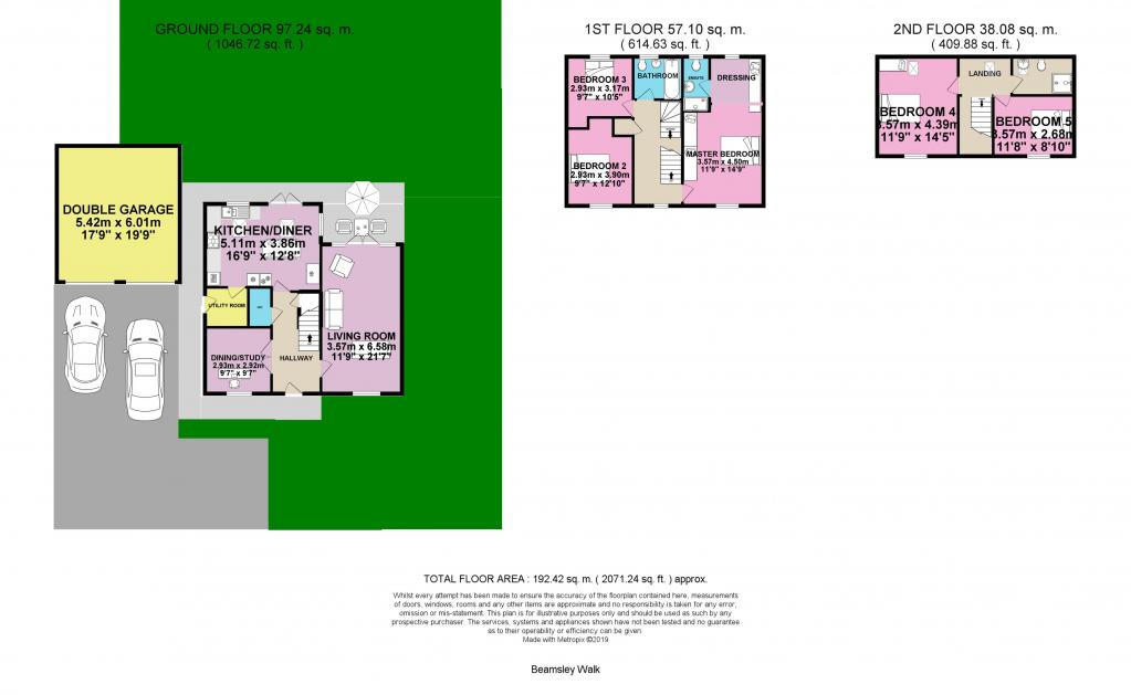 5 Bedrooms Detached house for sale in Beamsley Walk, Menston, Ilkley LS29