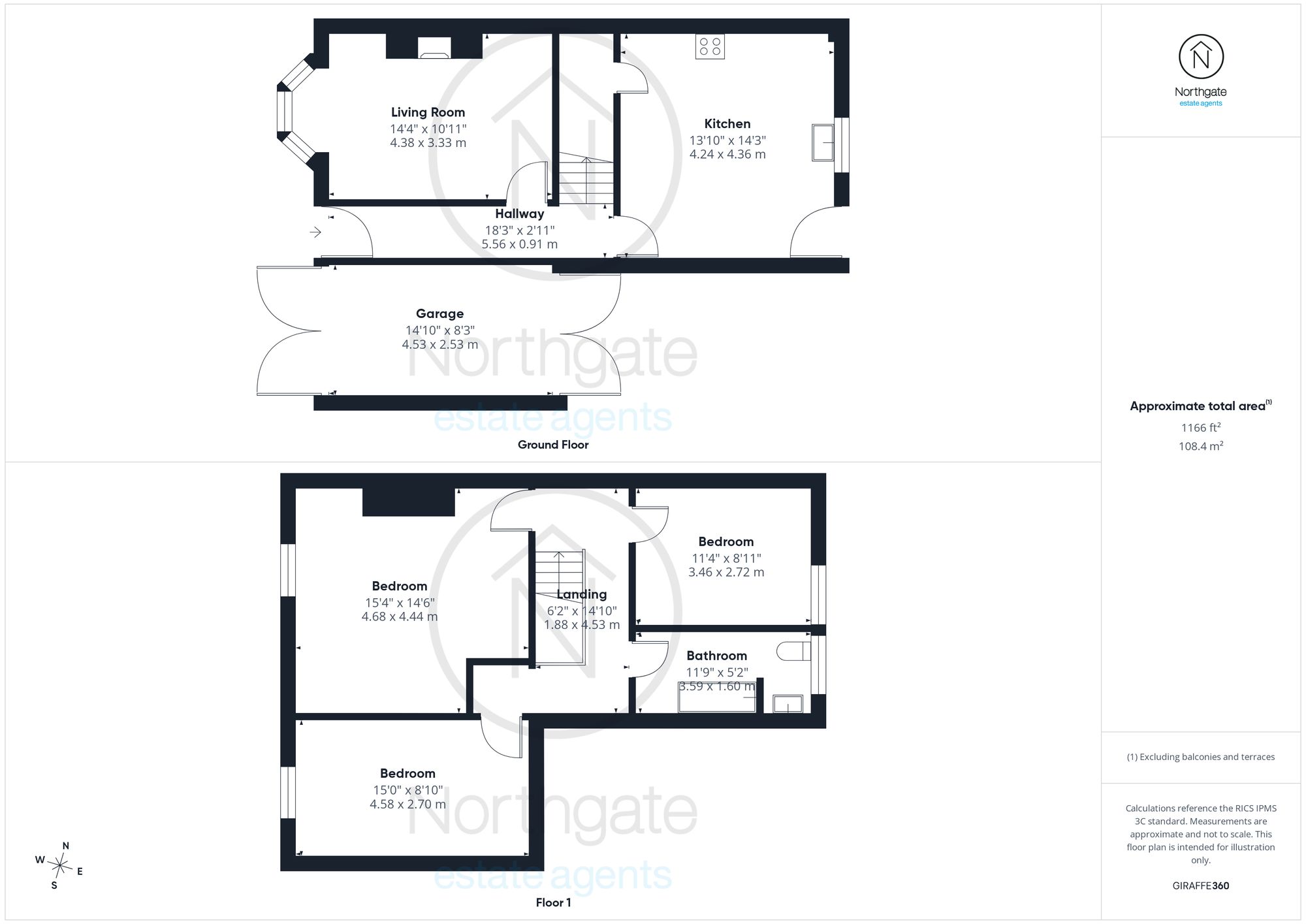 31 The Green, Newton Aycliffe floorplan