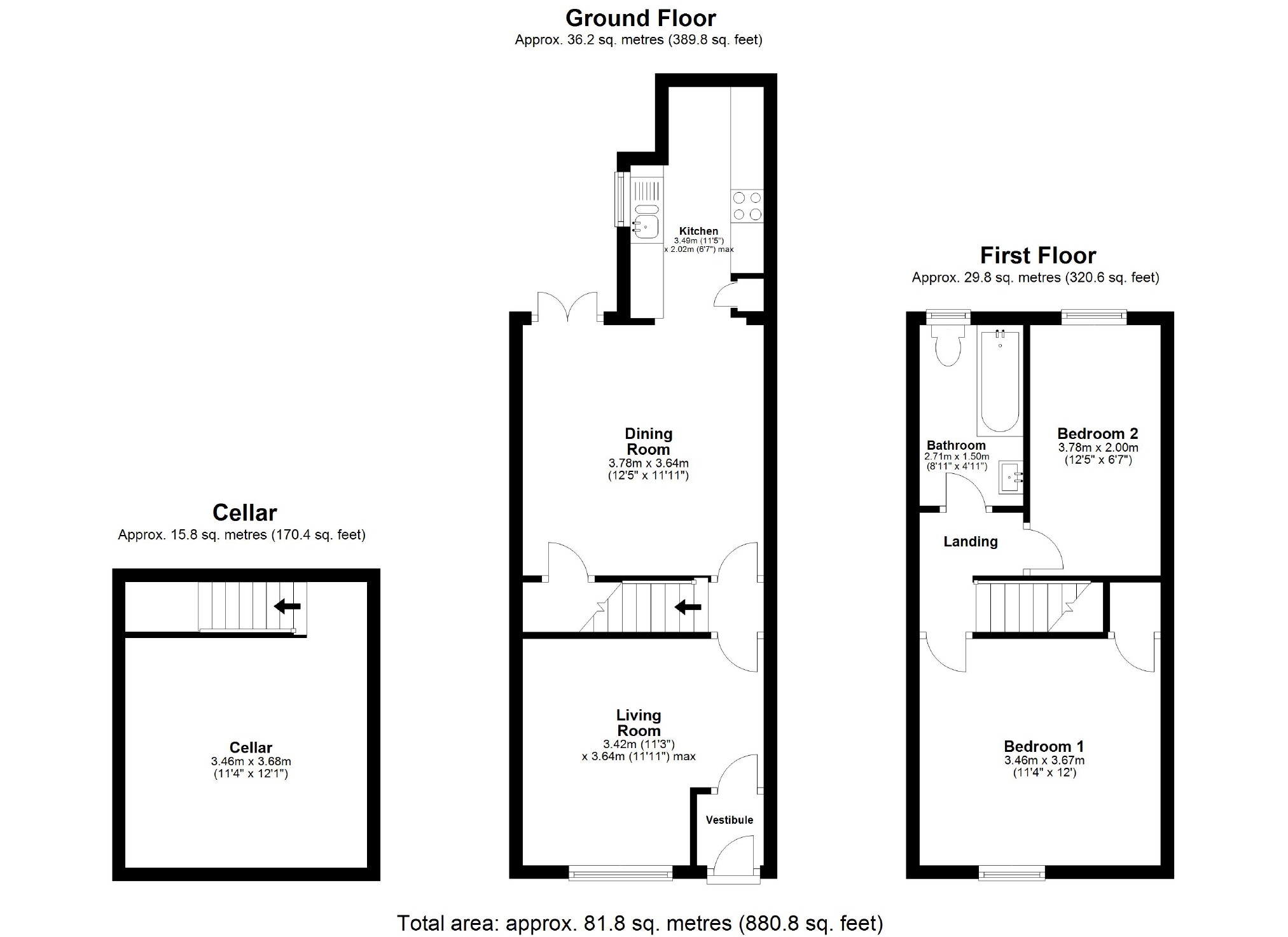 2 Bedrooms End terrace house for sale in Range Road, Shaw Heath, Stockport SK3