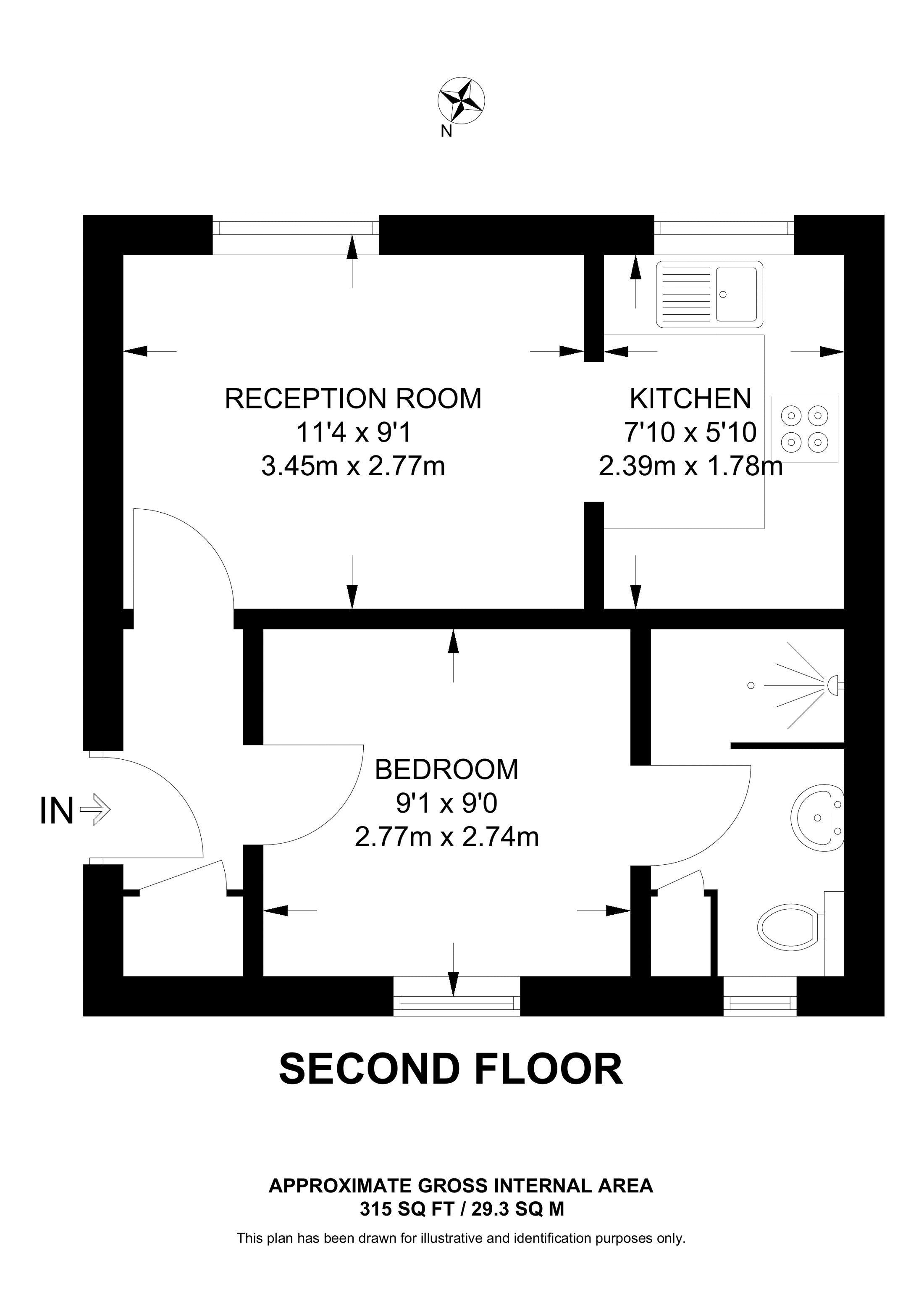 Beaumont Place, Isleworth TW7, 1 bedroom flat for sale 66232855