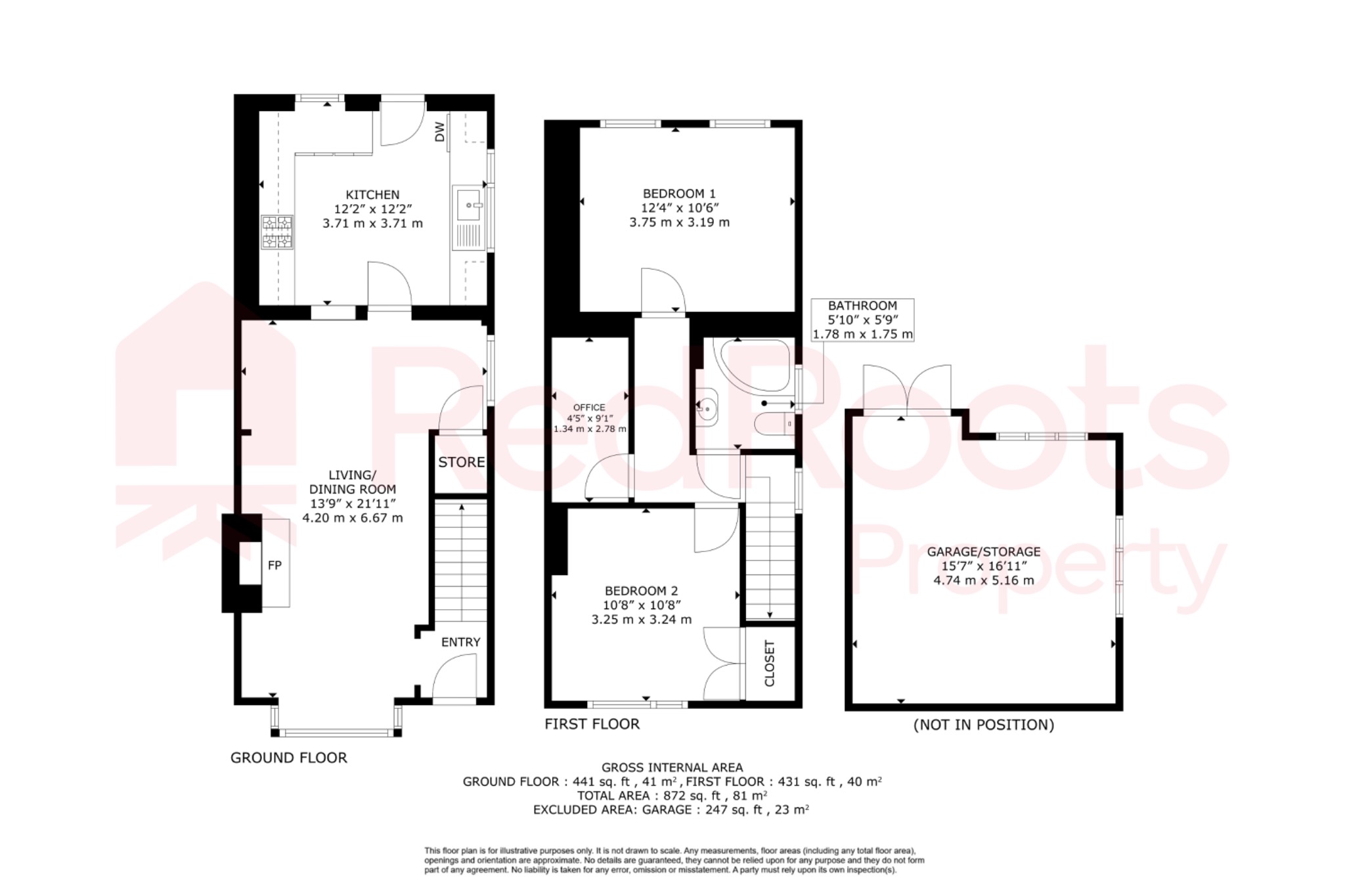 15 Shakespeare Avenue, Doncaster, South Yorkshire floorplan