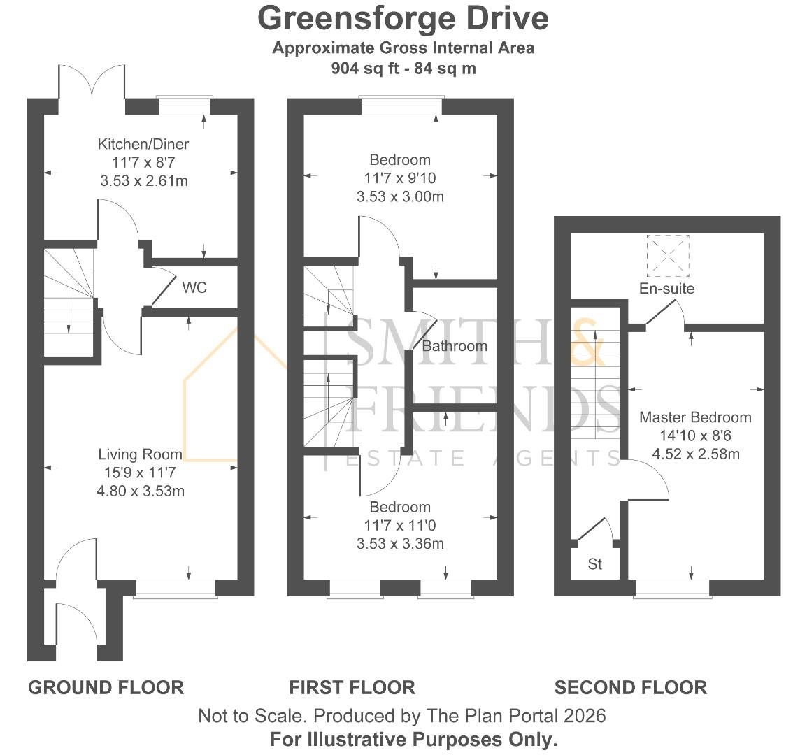 34, Greensforge Drive, Ingleby Barwick floorplan