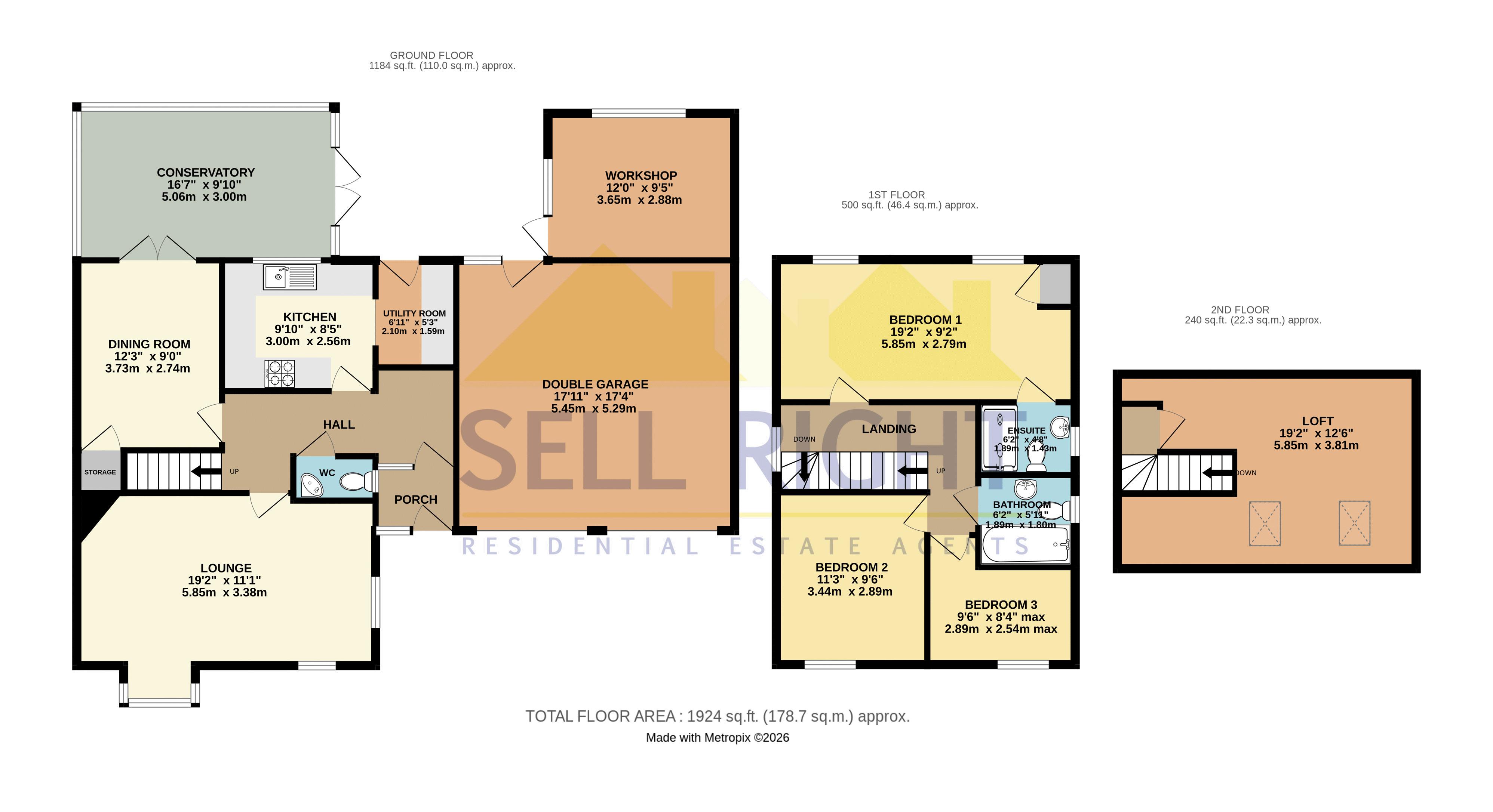 11, Dyhewydd Isaf, Pontypridd floorplan