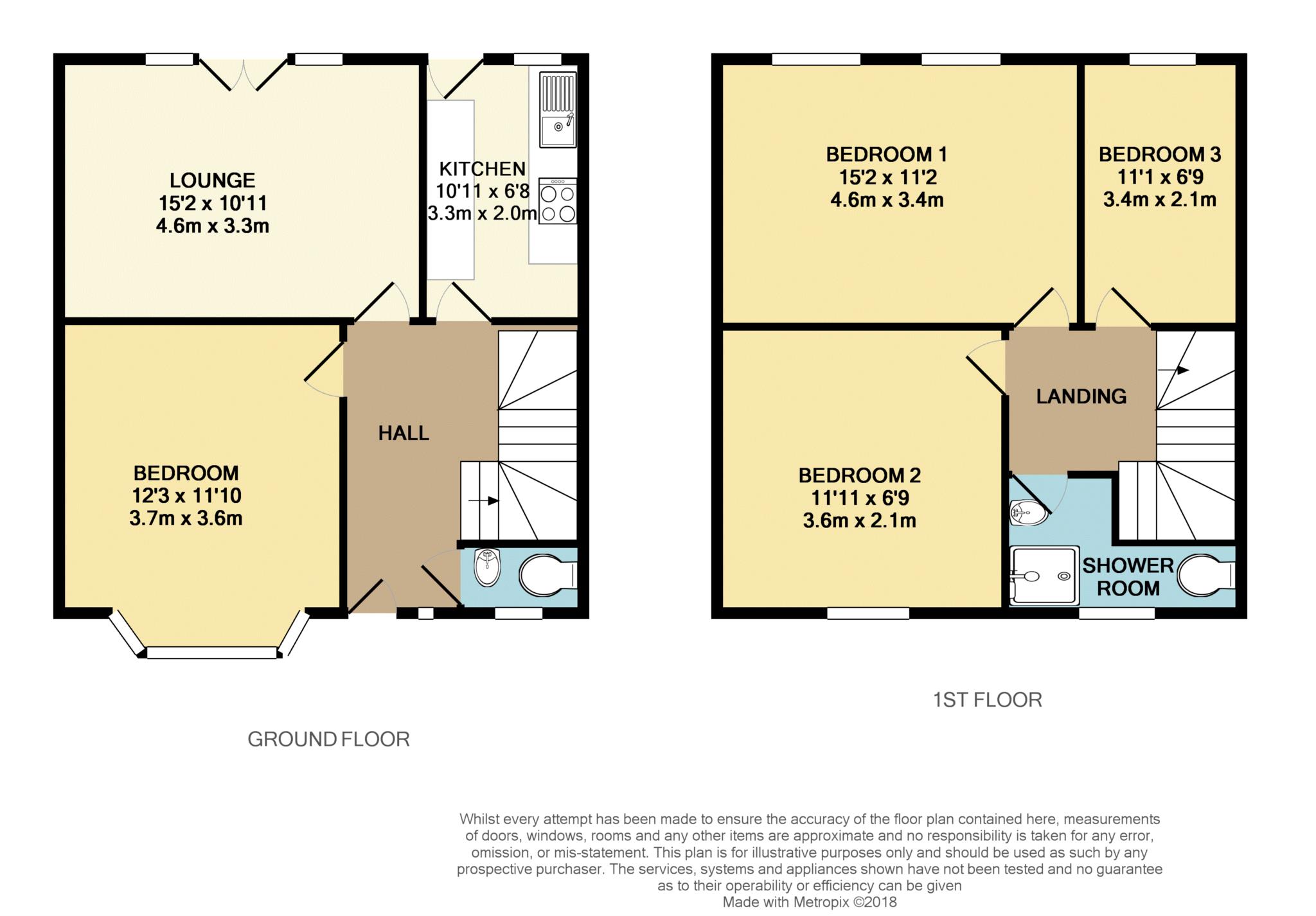 424, Basingstoke Road, Reading floorplan